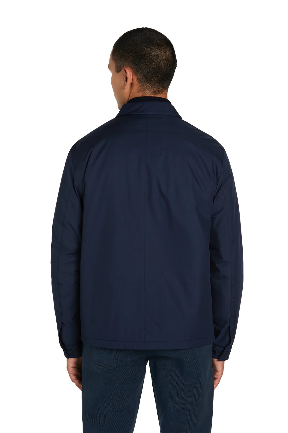Giacca Camicia Uomo #colore_blu