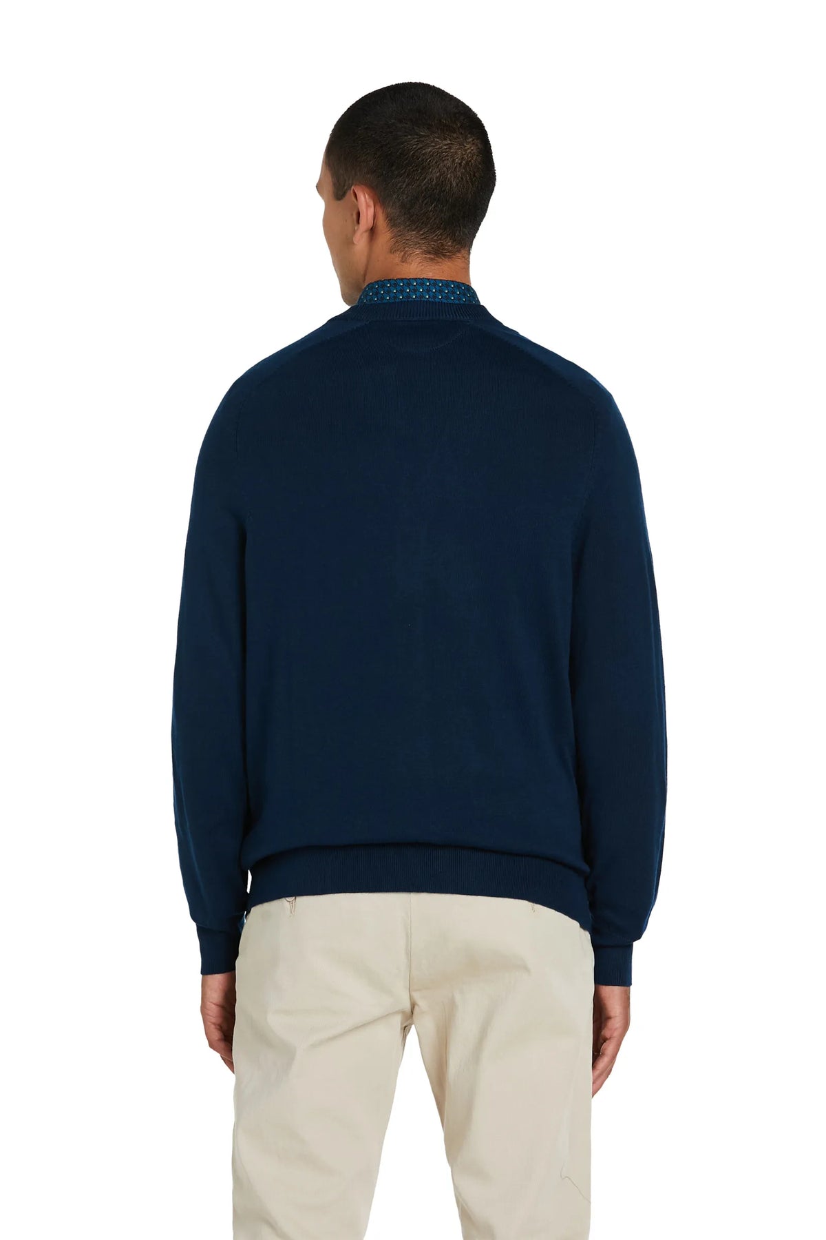Cardigan #colore_oceano