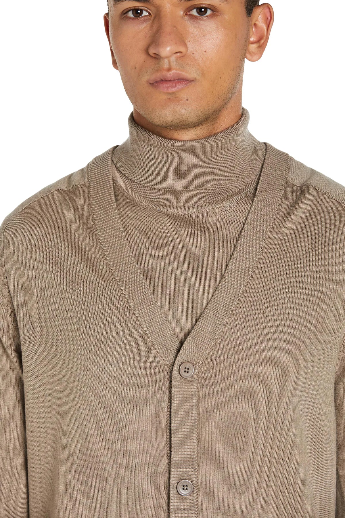 Cardigan #colore_pietra
