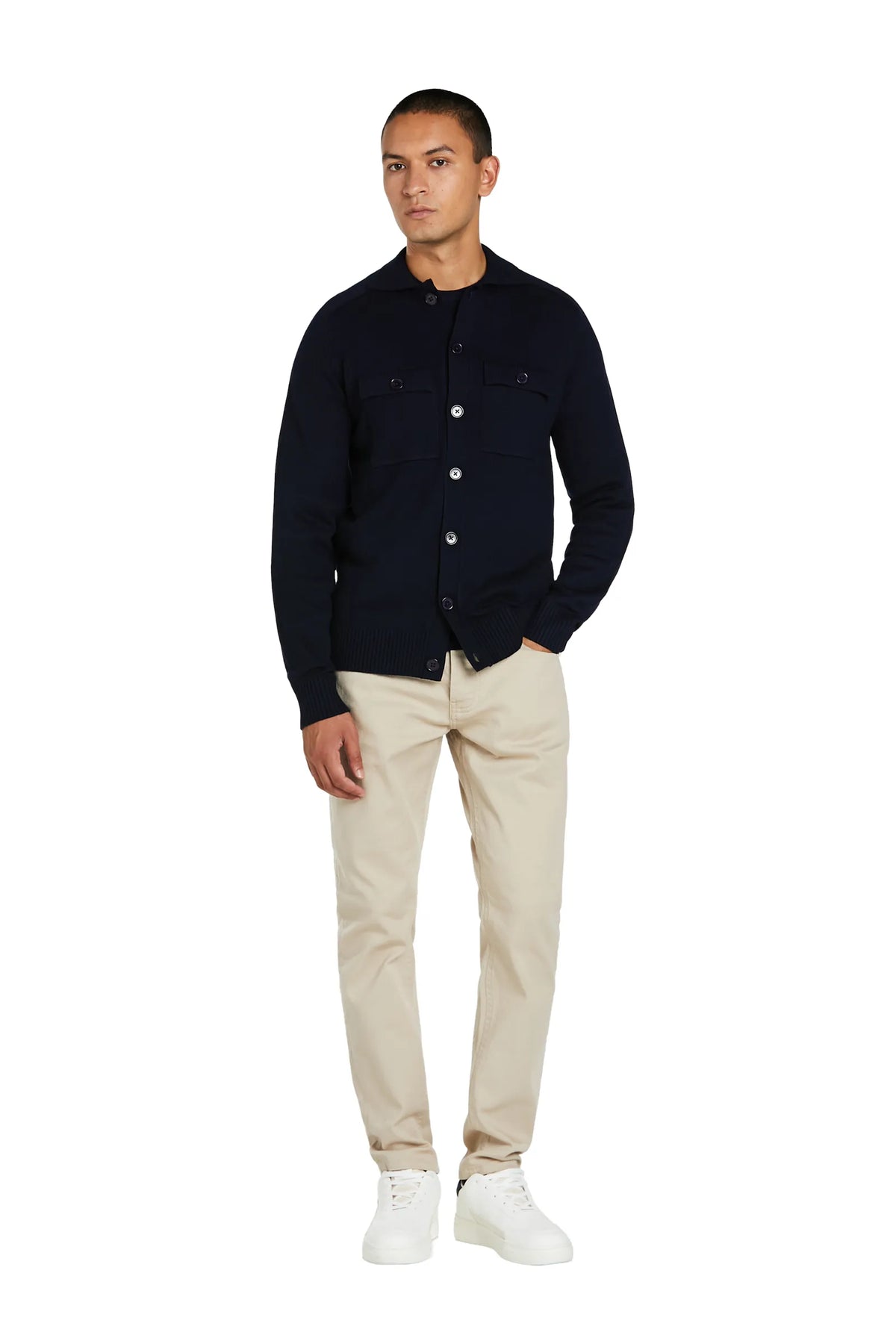 Maglione polo #colore_blu