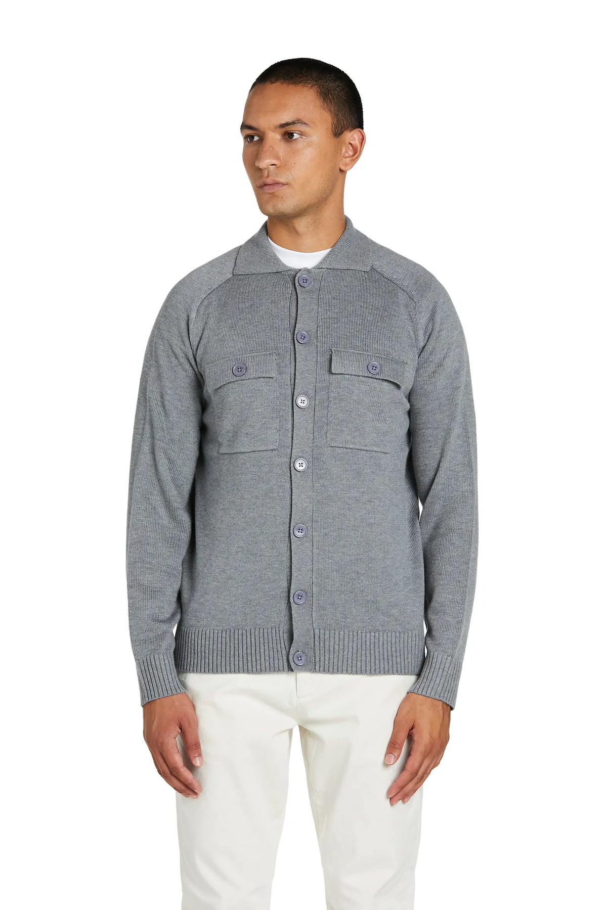 Maglione polo #colore_perla