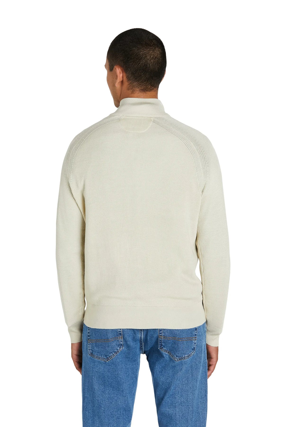Maglia con Zip #colore_crema