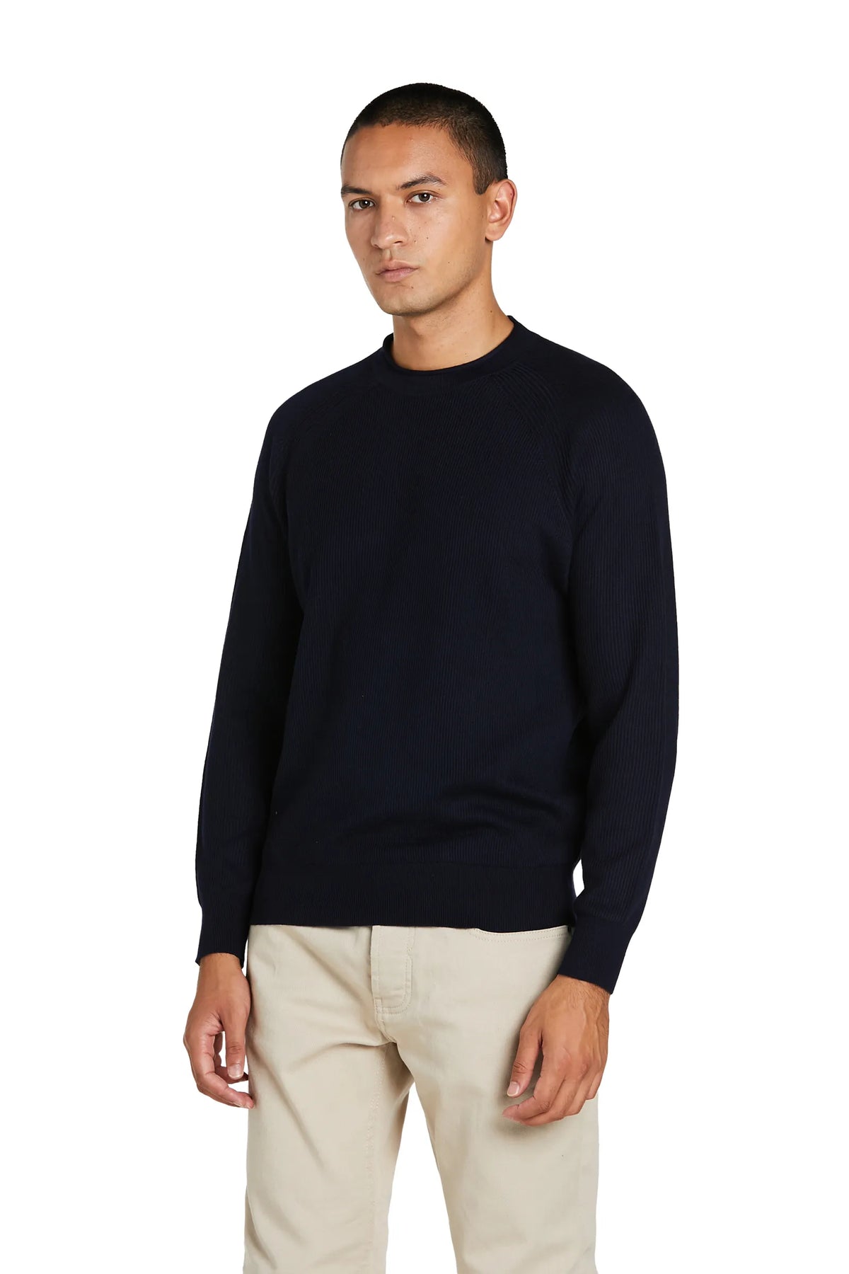 Maglione Girocollo #colore_blu
