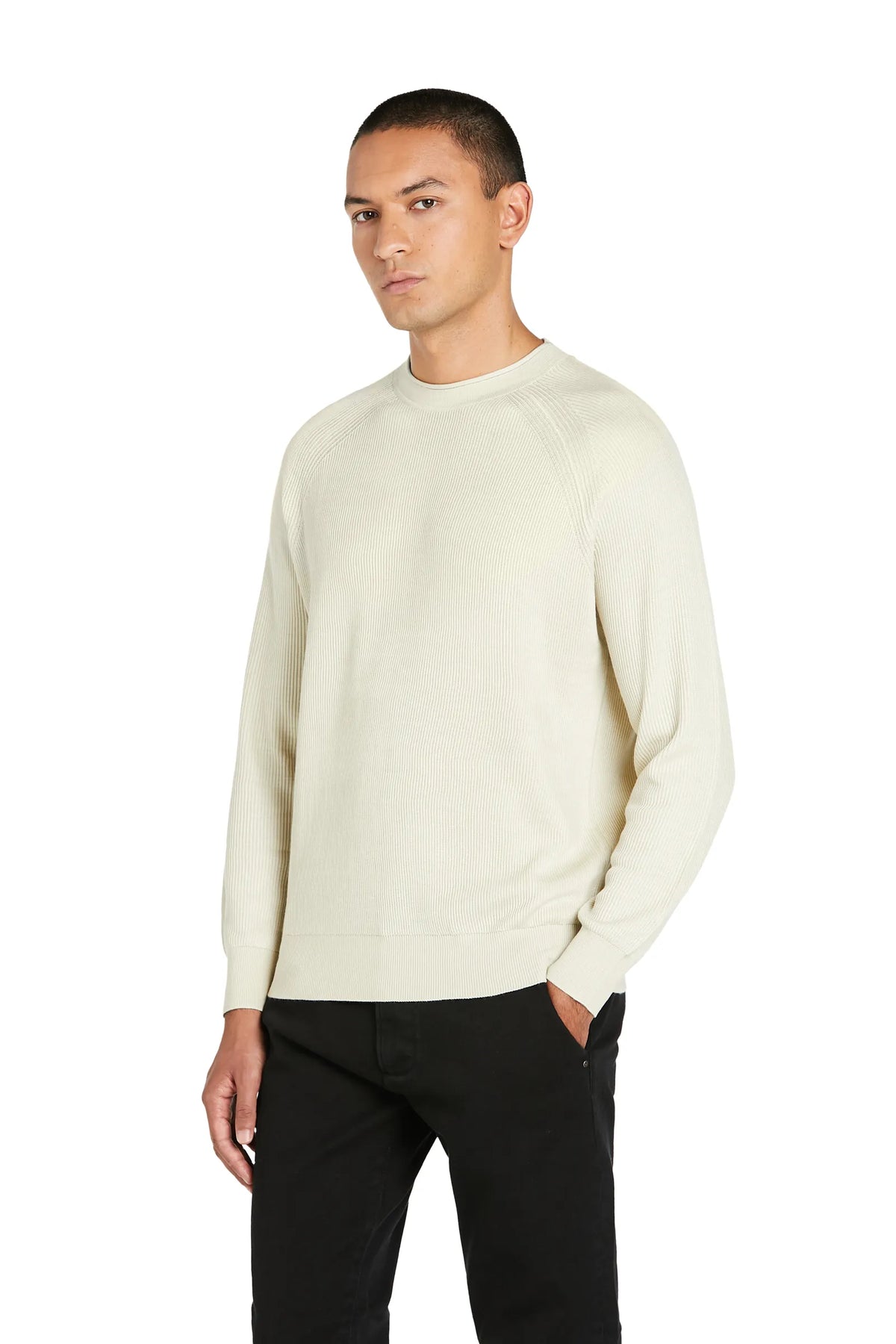 Maglione Girocollo #colore_crema