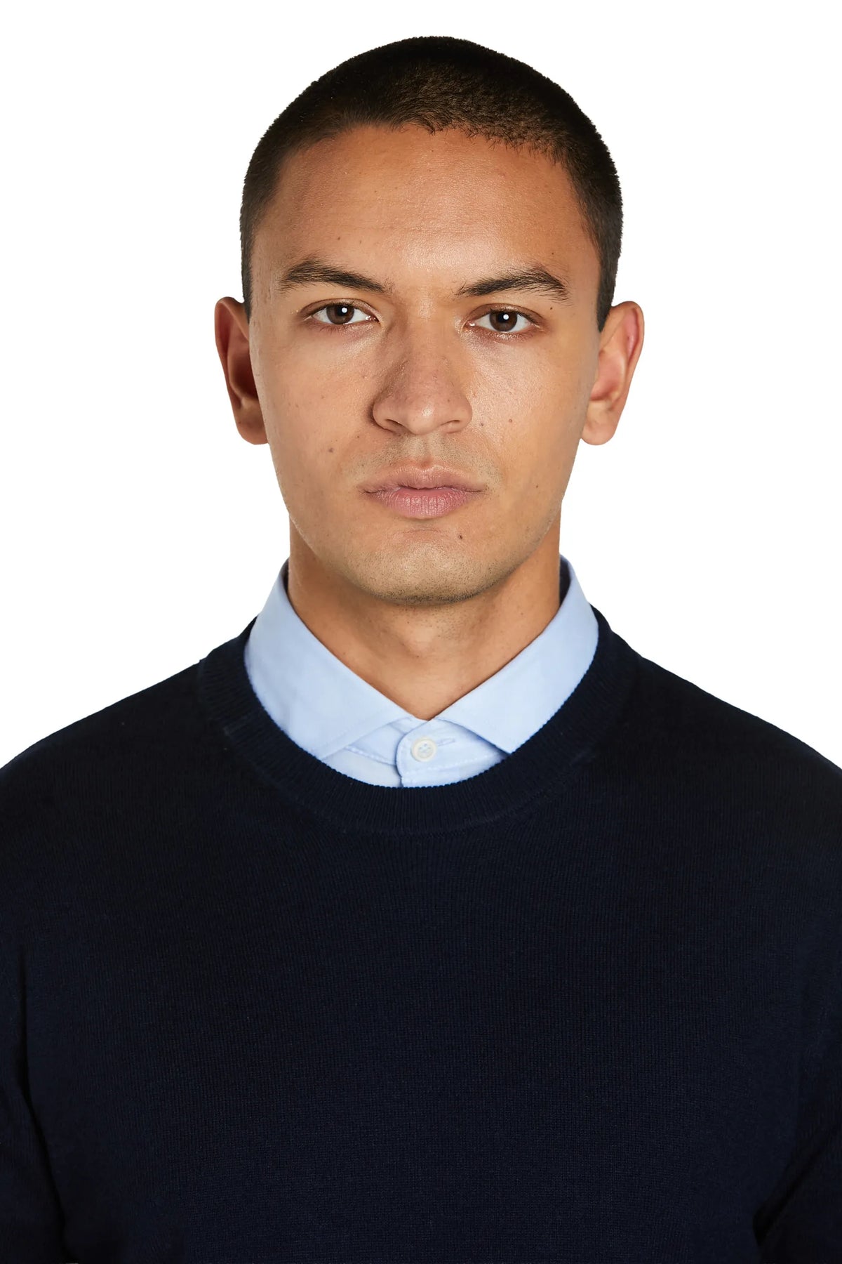 Maglia Girocollo cashmere #colore_blu