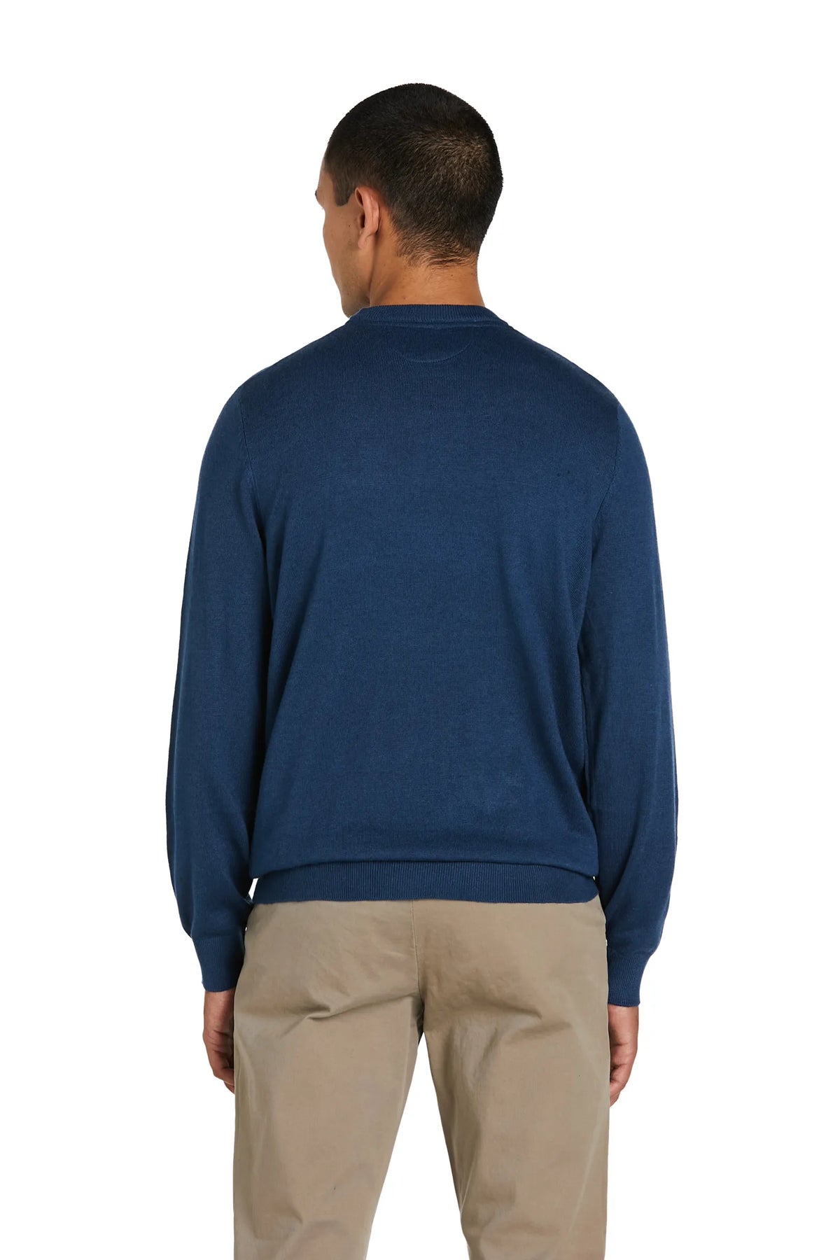 Maglia Girocollo cashmere #colore_indaco
