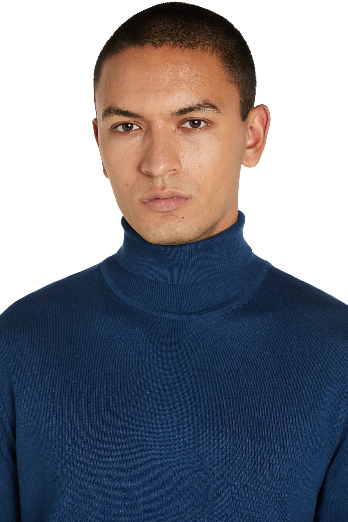 Maglione Dolcevita Basic #colore_indaco