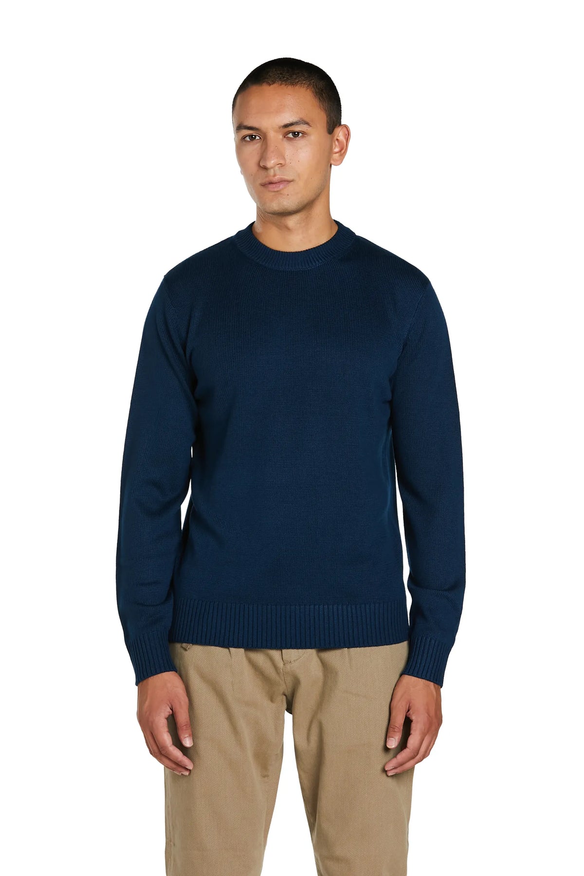 Maglione #colore_oceano