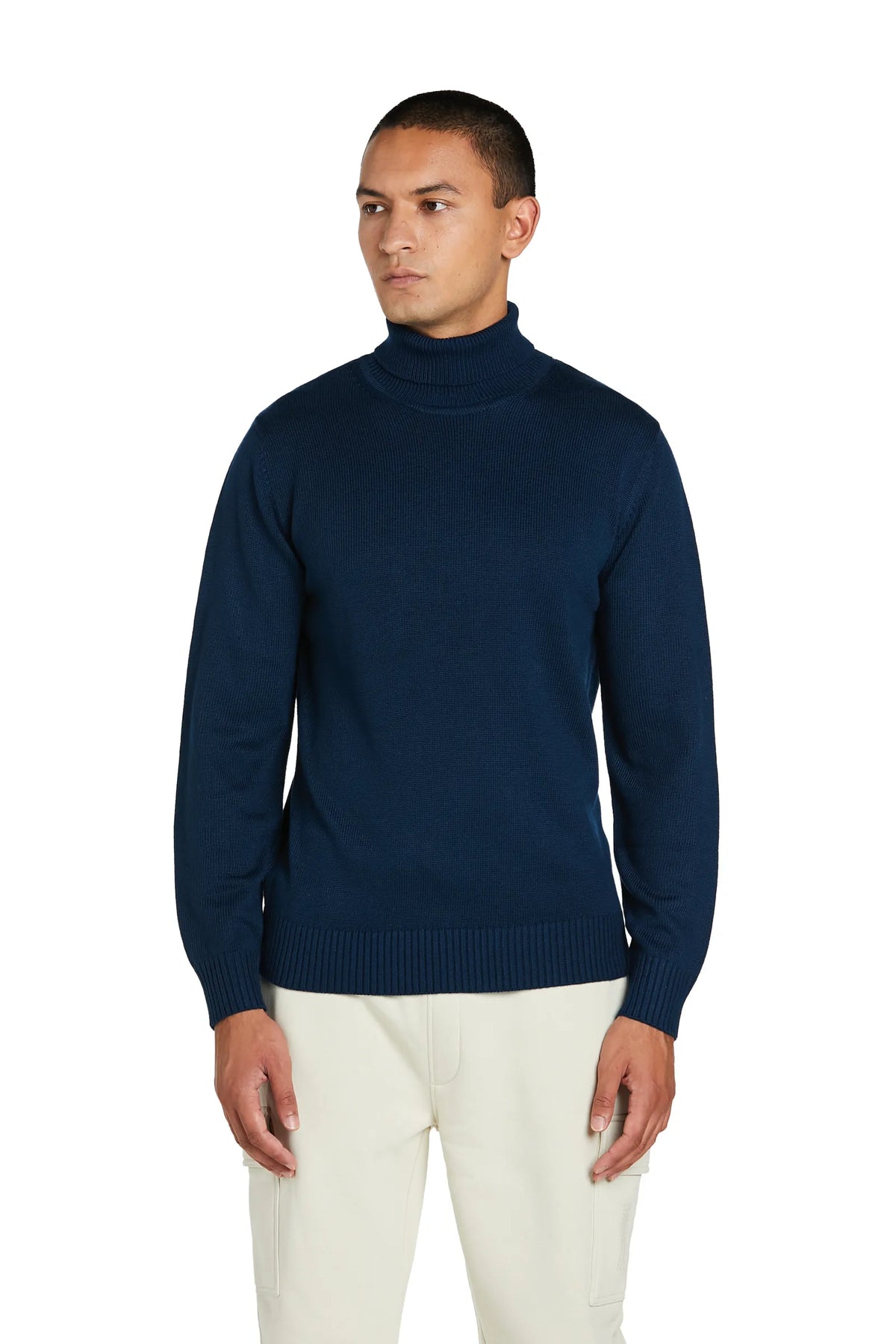 Maglione Dolcevita #colore_oceano
