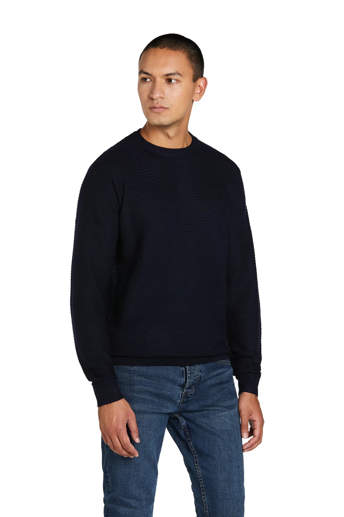 Maglione Girocollo #colore_blu