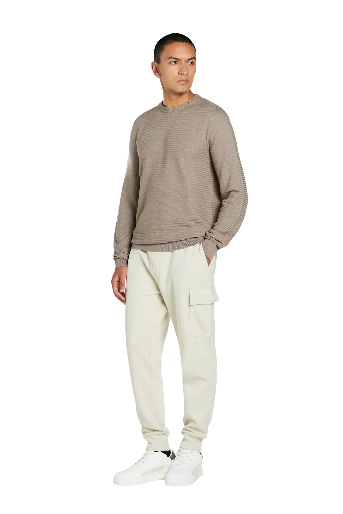 Maglione Girocollo #colore_pietra
