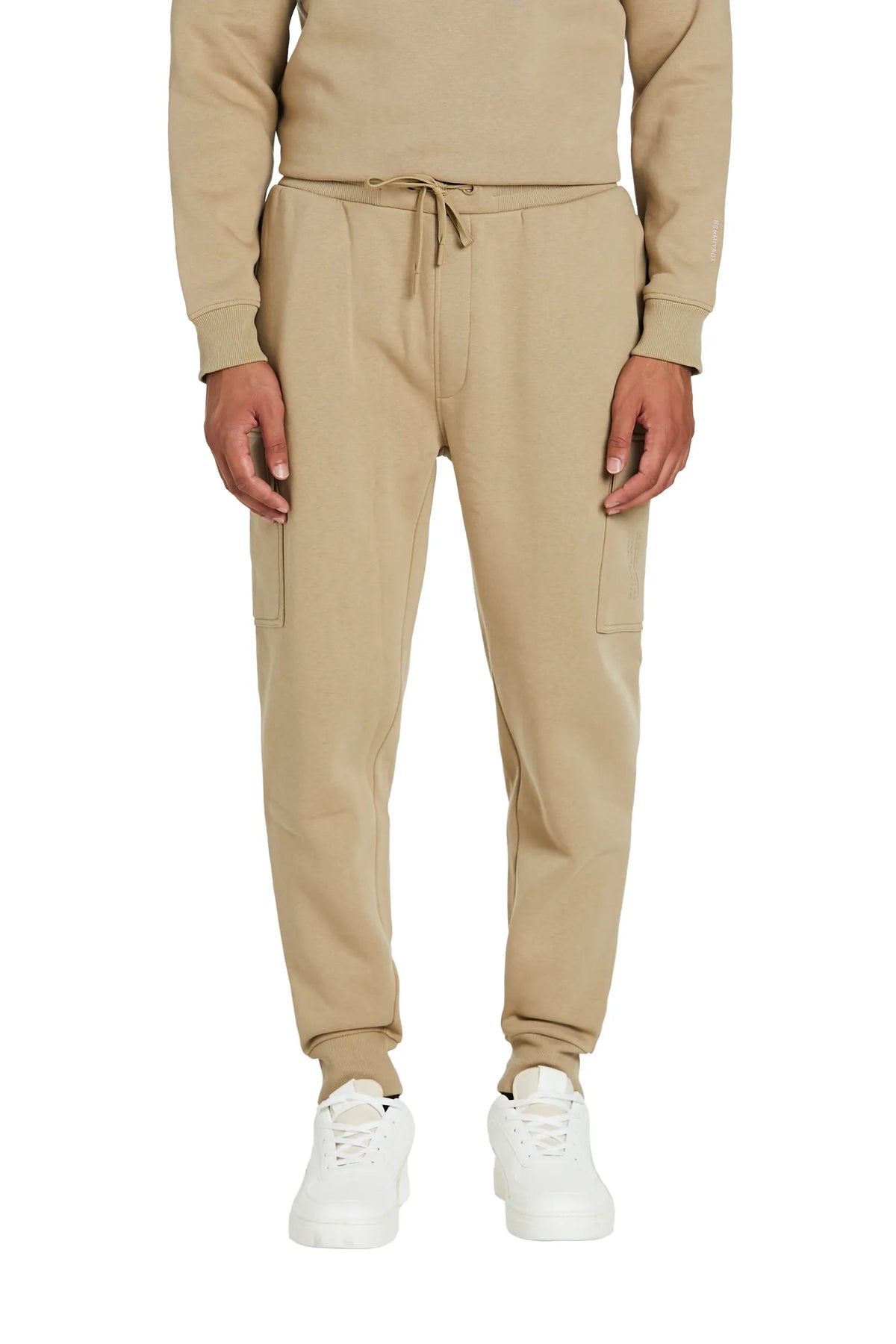 Pantaloni Cargo Felpa #colore_cammello
