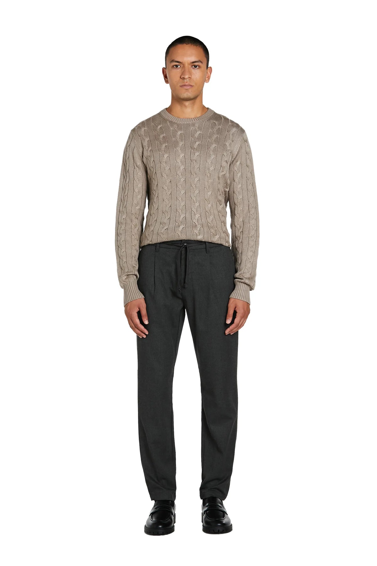 Pantaloni con Pences #colore_grigio