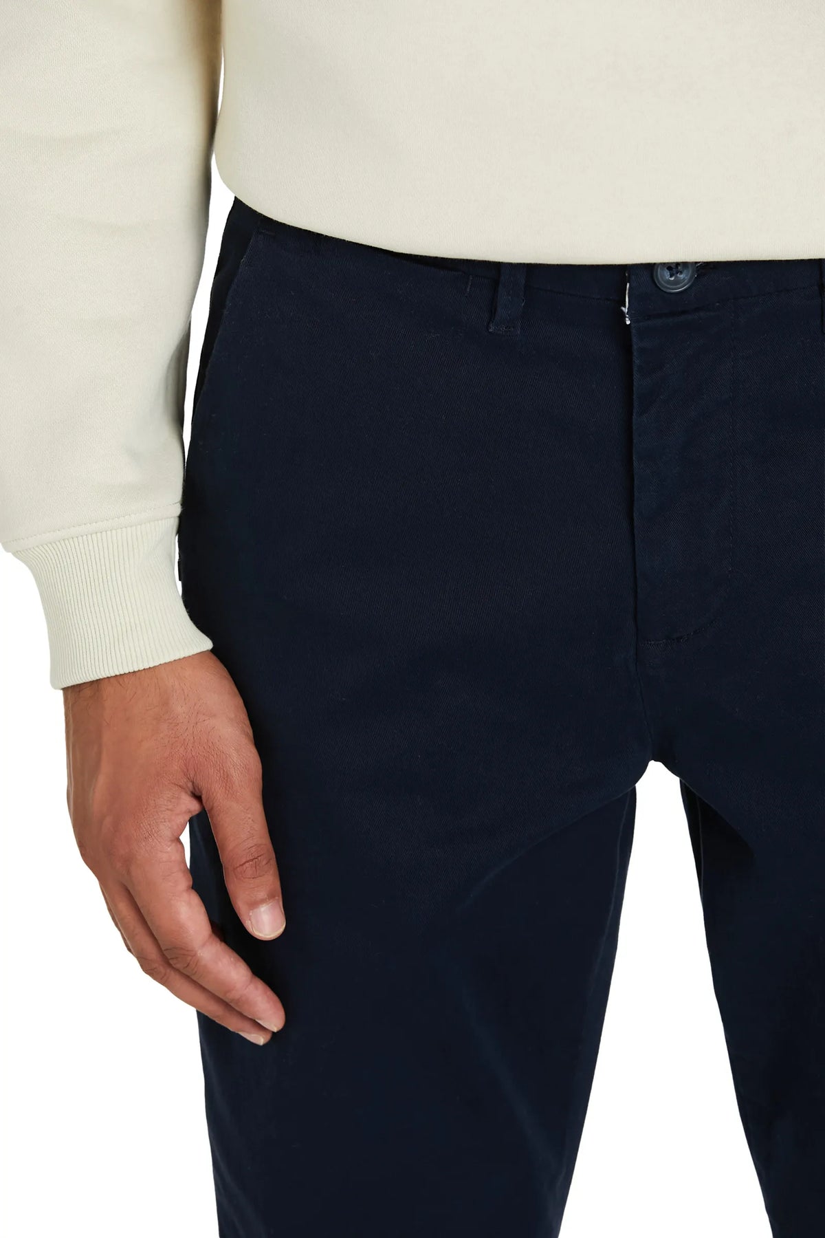 Pantaloni Basic cotone #colore_blu