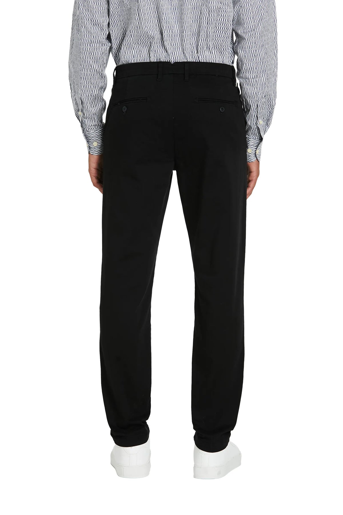Pantaloni Basic cotone #colore_nero