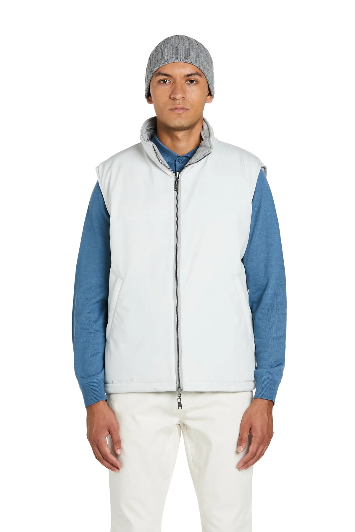 Gilet Reversibile #colore_grigio