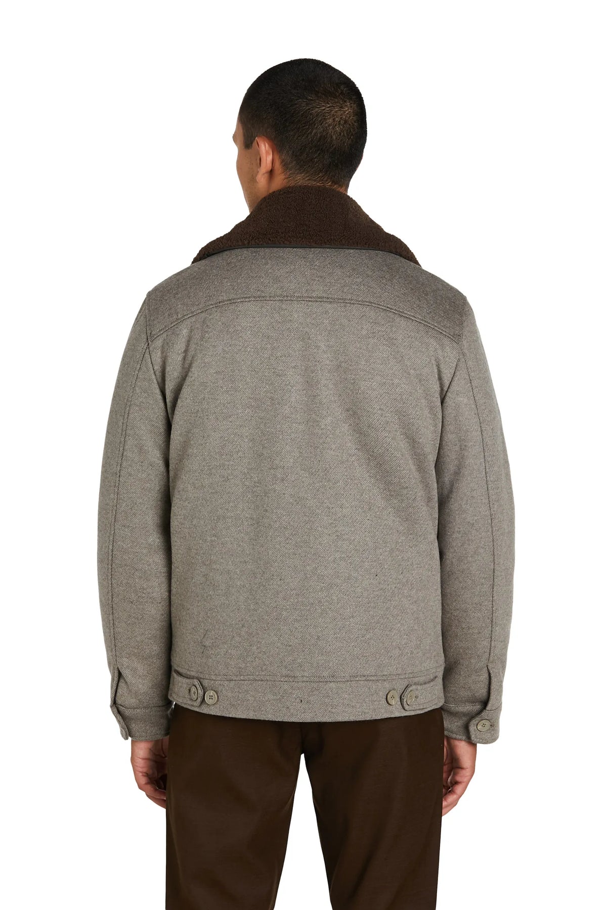 Giacca Aviatore #colore_beige melange