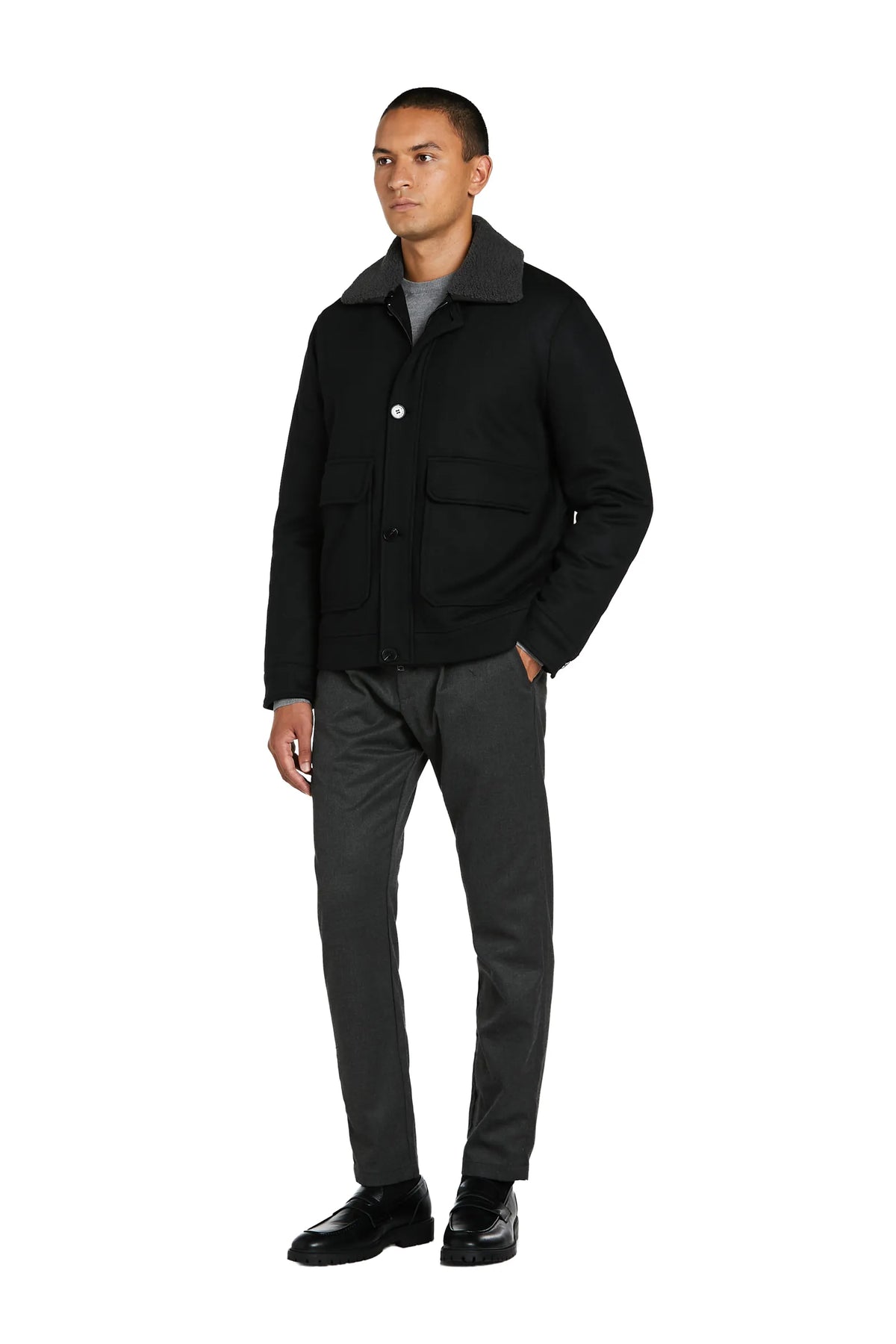 Giacca Aviatore #colore_nero