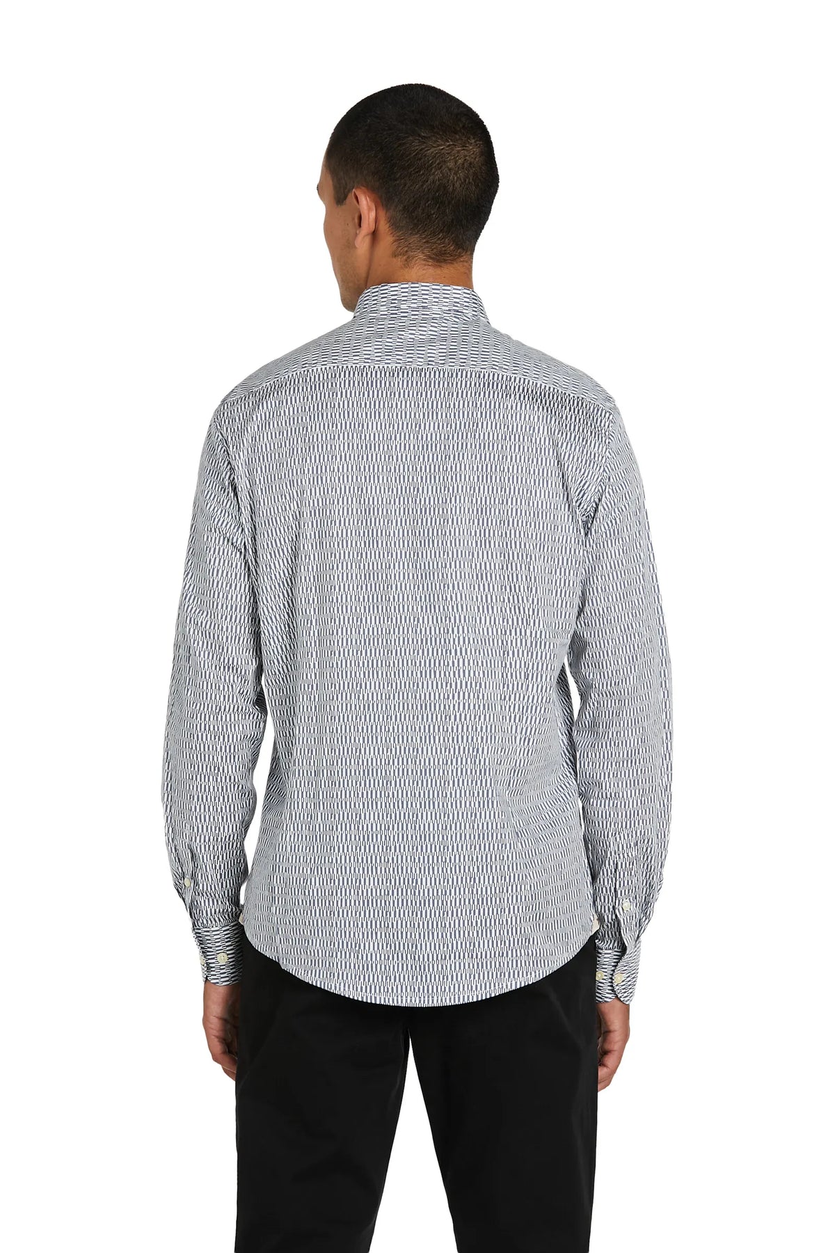 Camicia con Stampa Collo Italiano