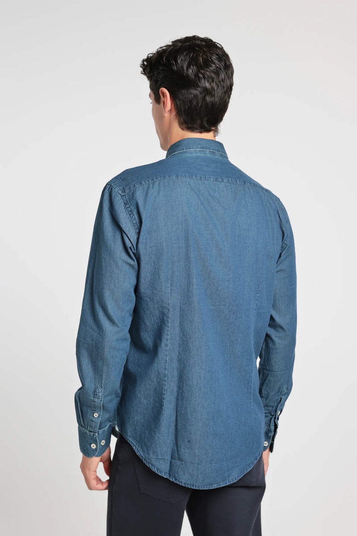 Camicia in Denim Regular Fit