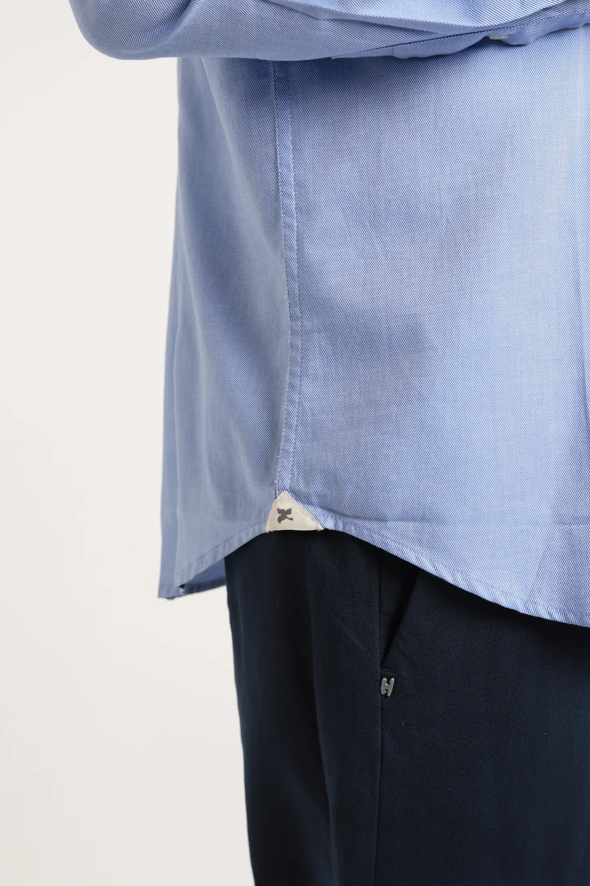 Camicia in Twill di Cotone Regular Fit