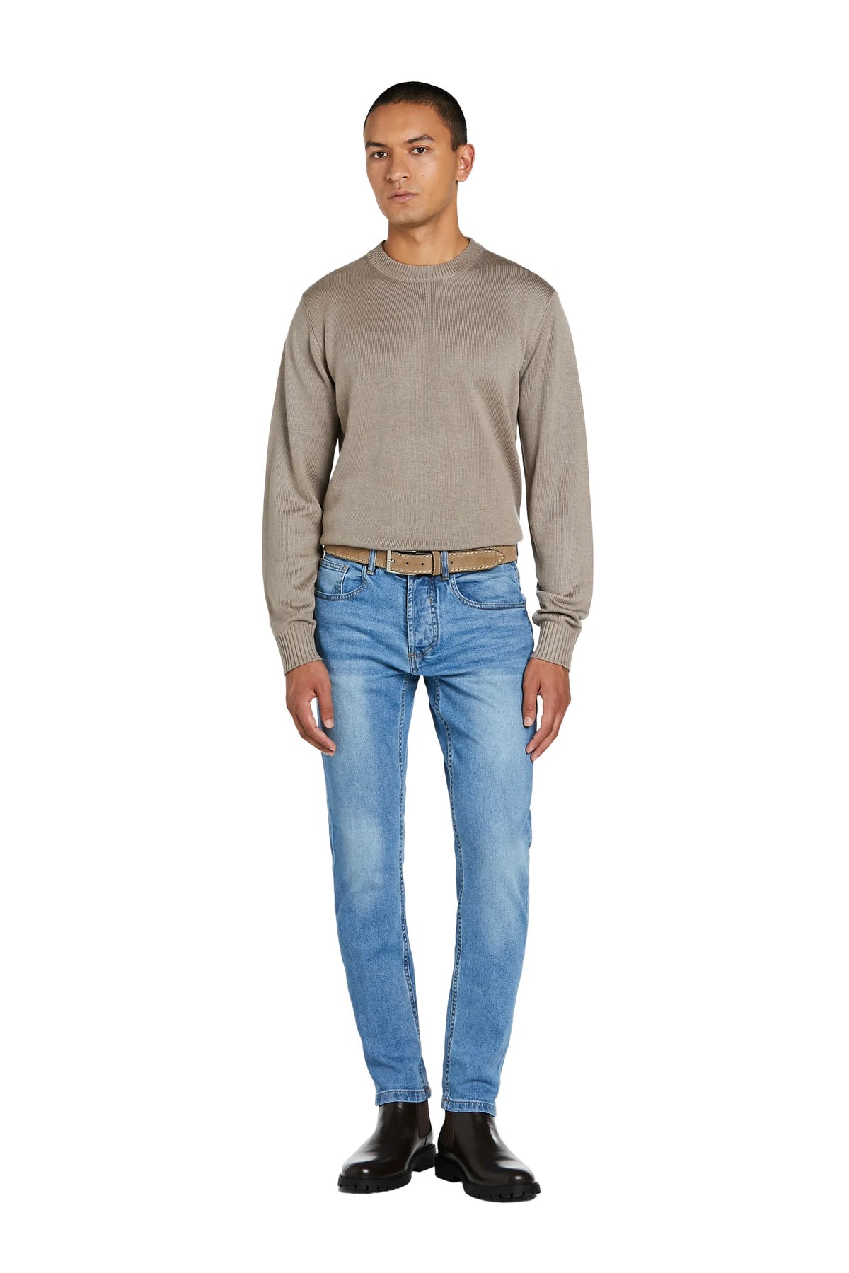 Jeans 5 tasche #colore_blu chiaro