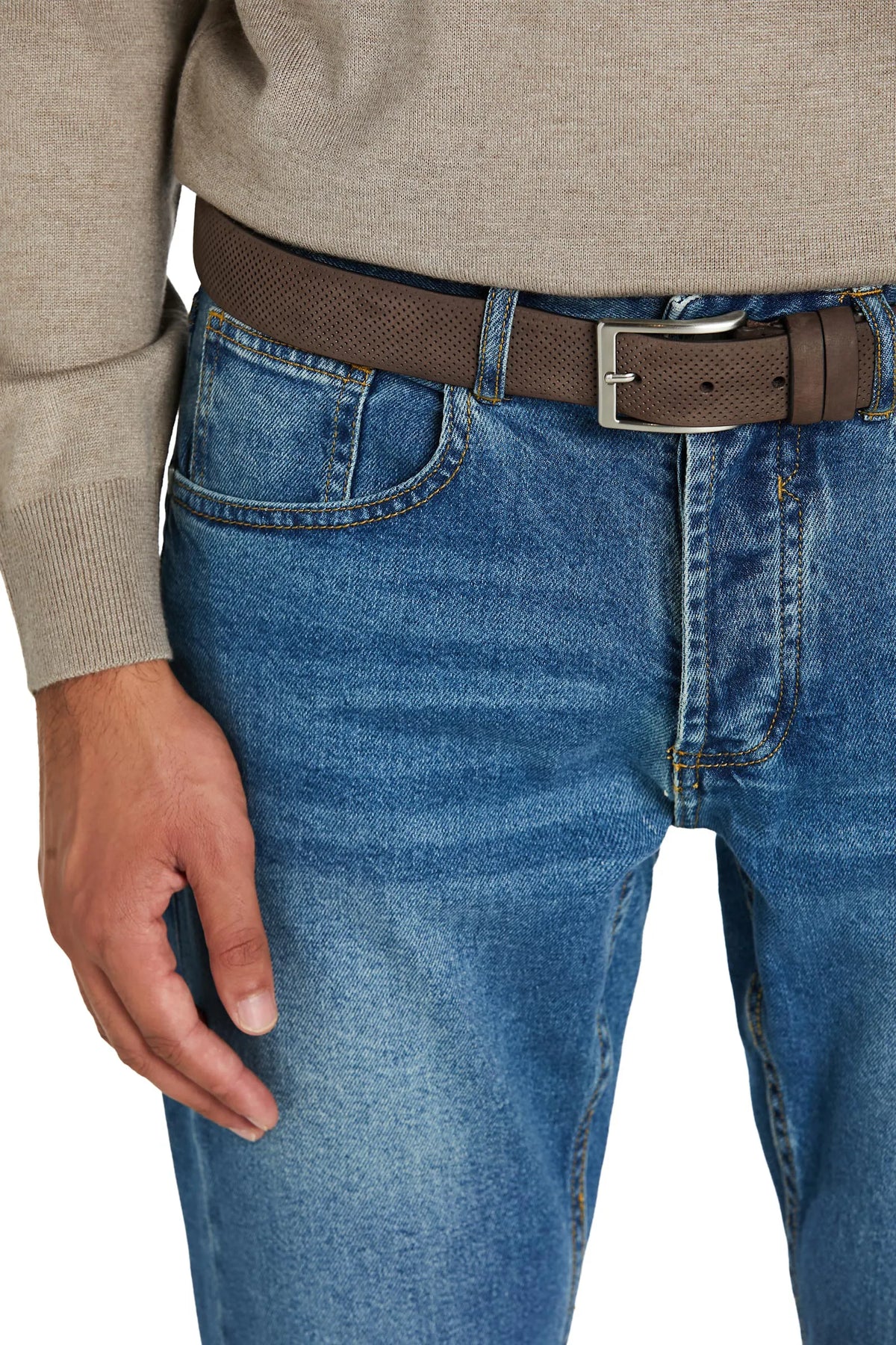 Jeans 5 tasche #colore_blu
