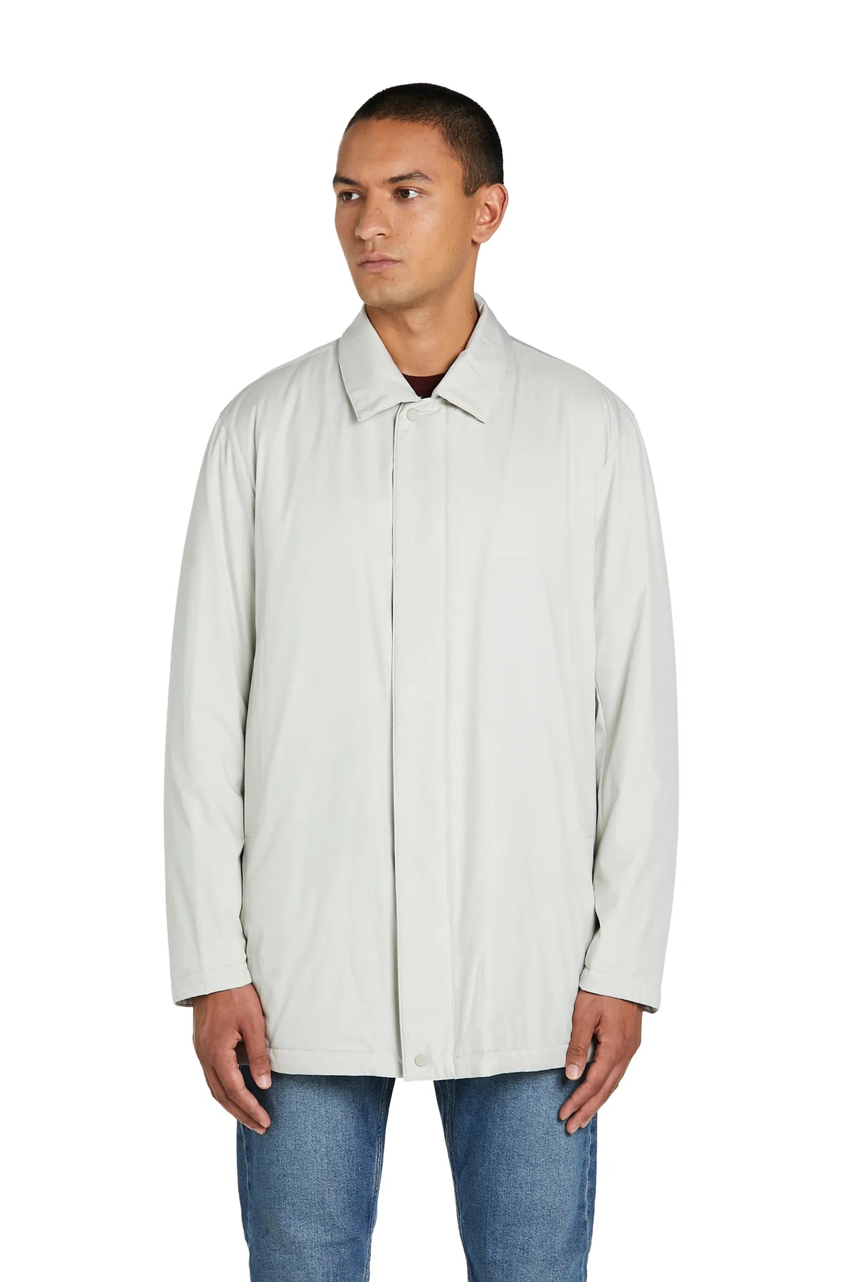 Trench Uomo Imbottito #colore_ghiaccio