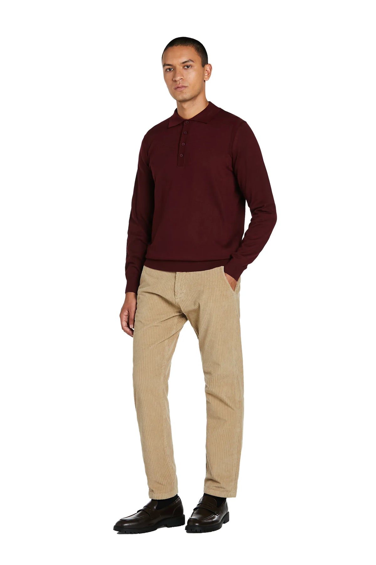 Maglione Polo #colore_vino