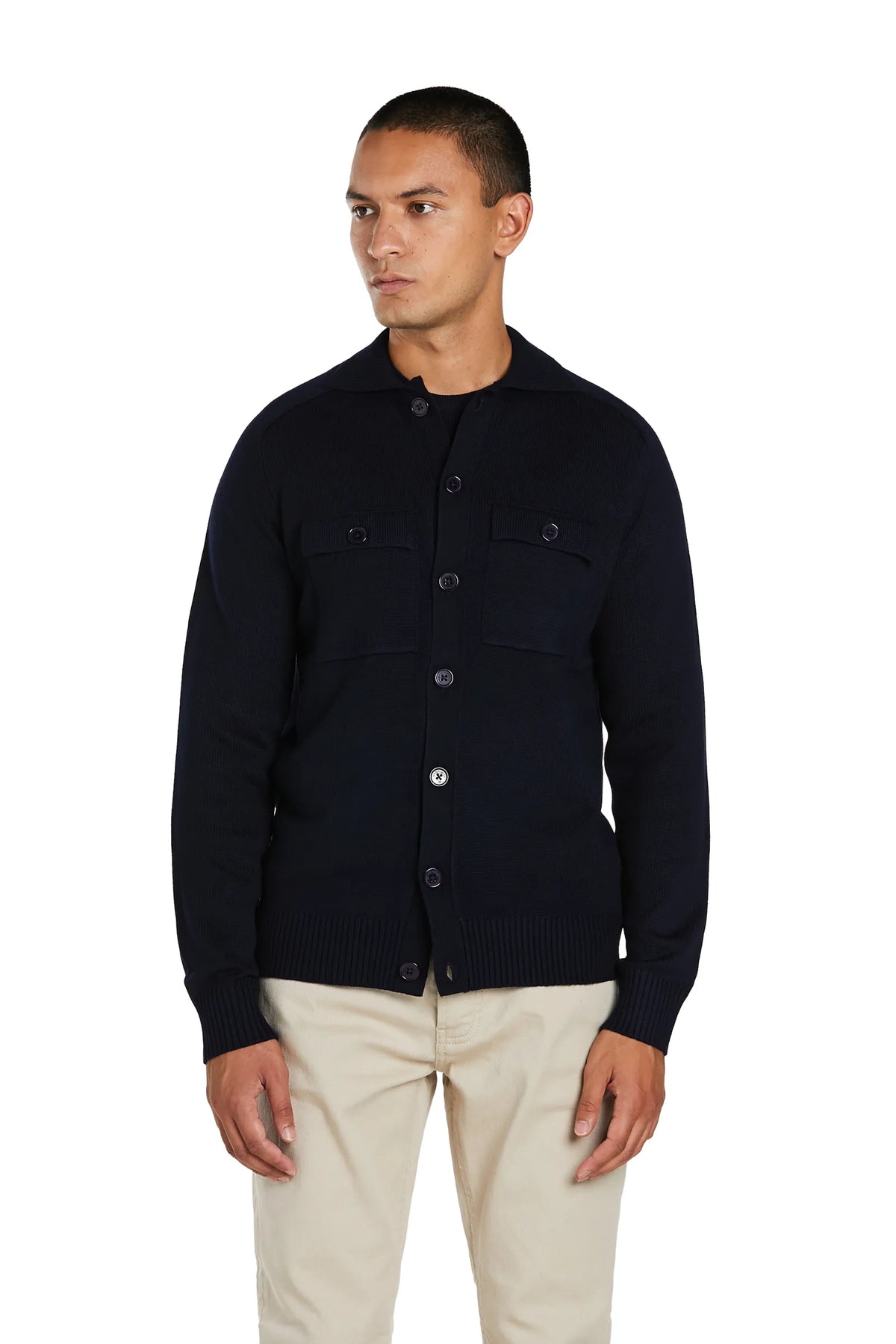 Maglione polo #colore_blu