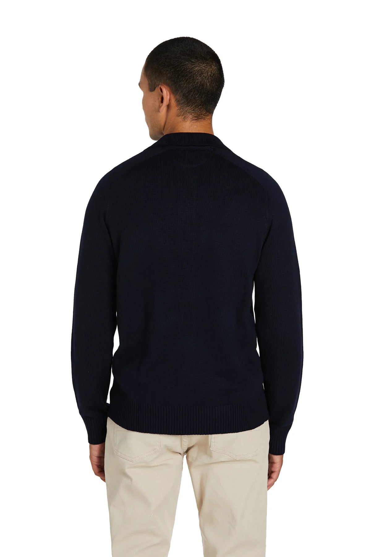 Maglione polo #colore_blu
