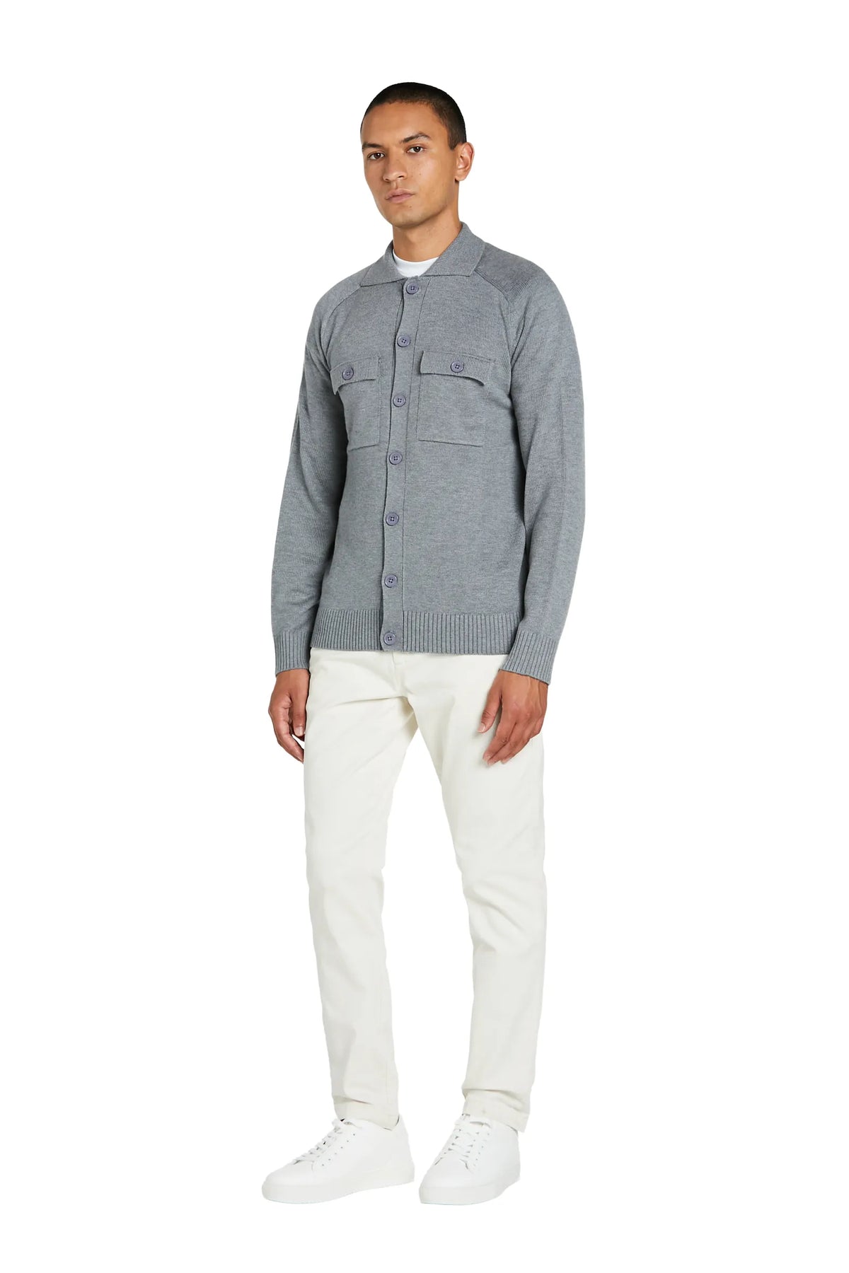 Maglione polo #colore_perla