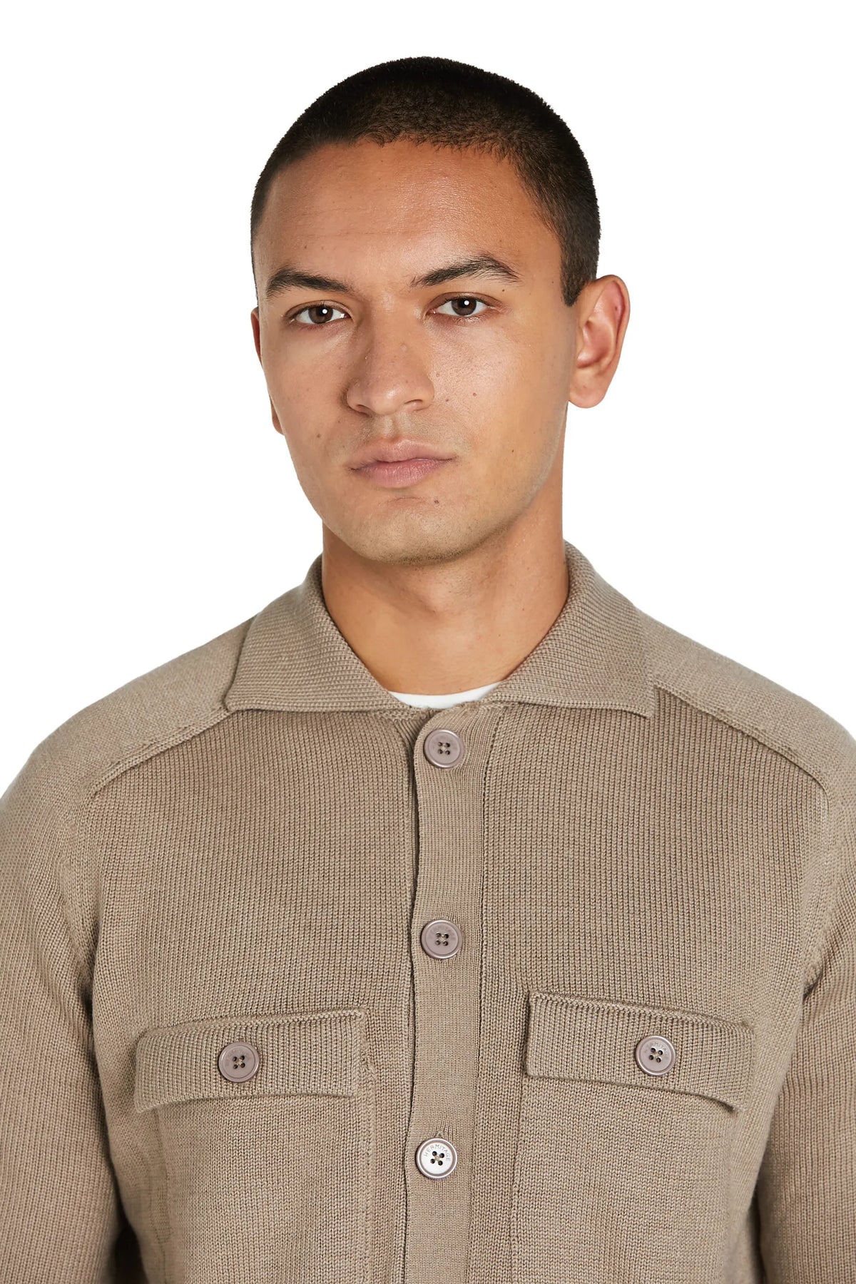Maglione polo #colore_pietra