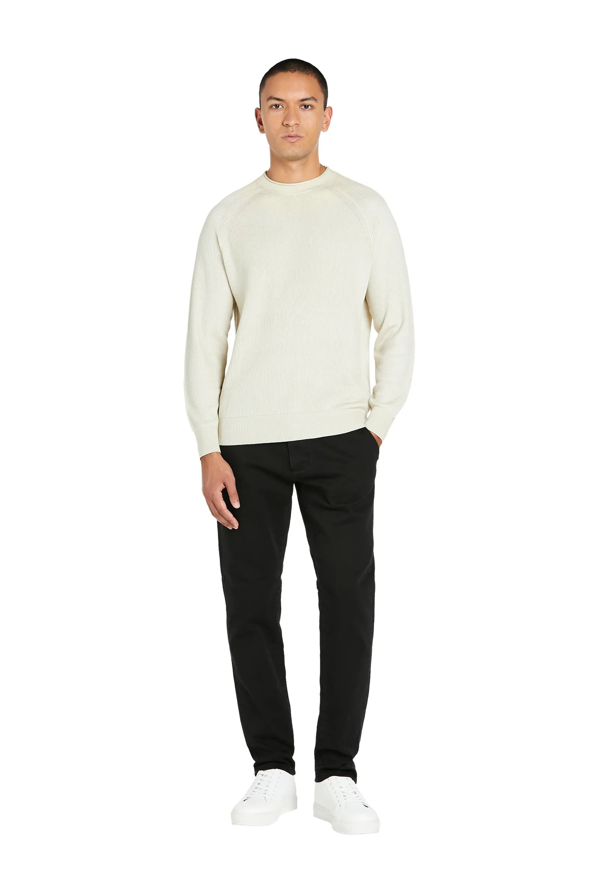 Maglione Girocollo #colore_crema
