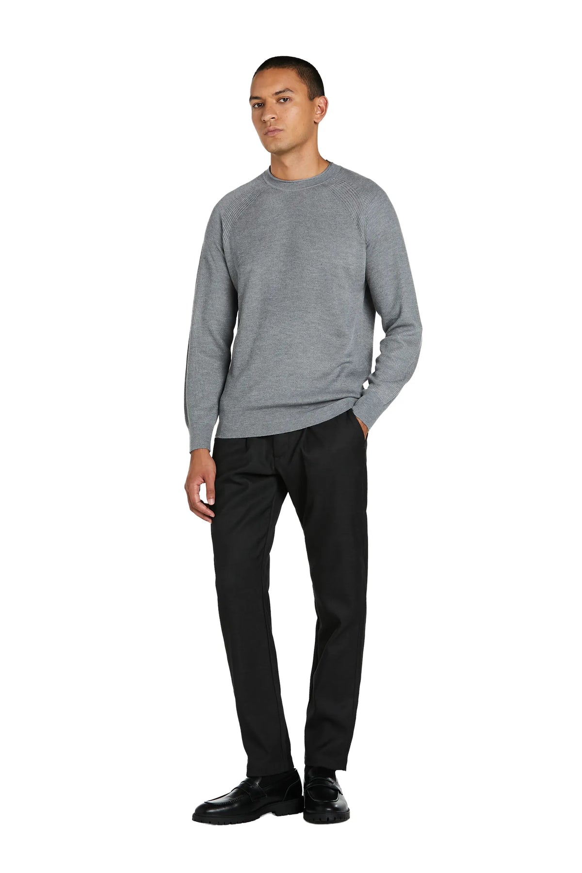 Maglione Girocollo #colore_perla