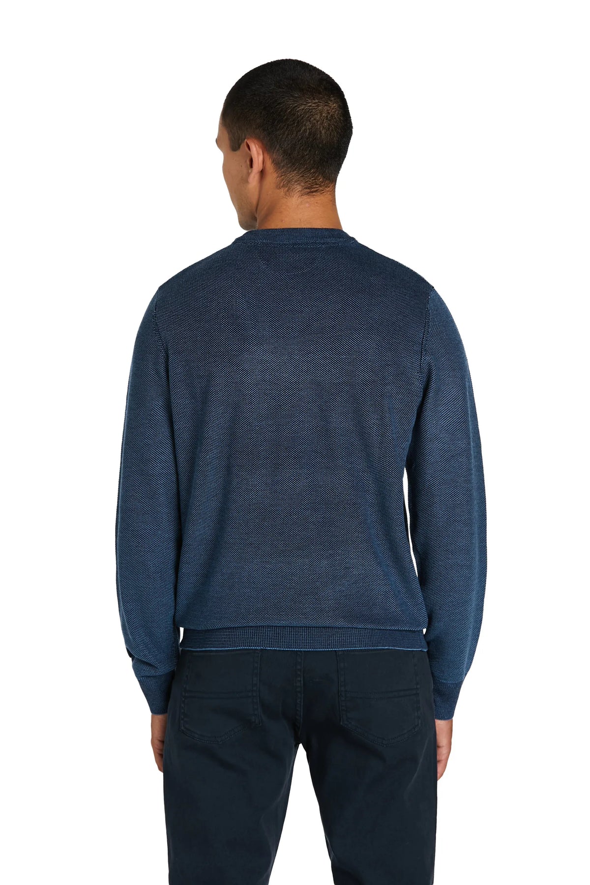 Maglione Misto Lana #colore_blu