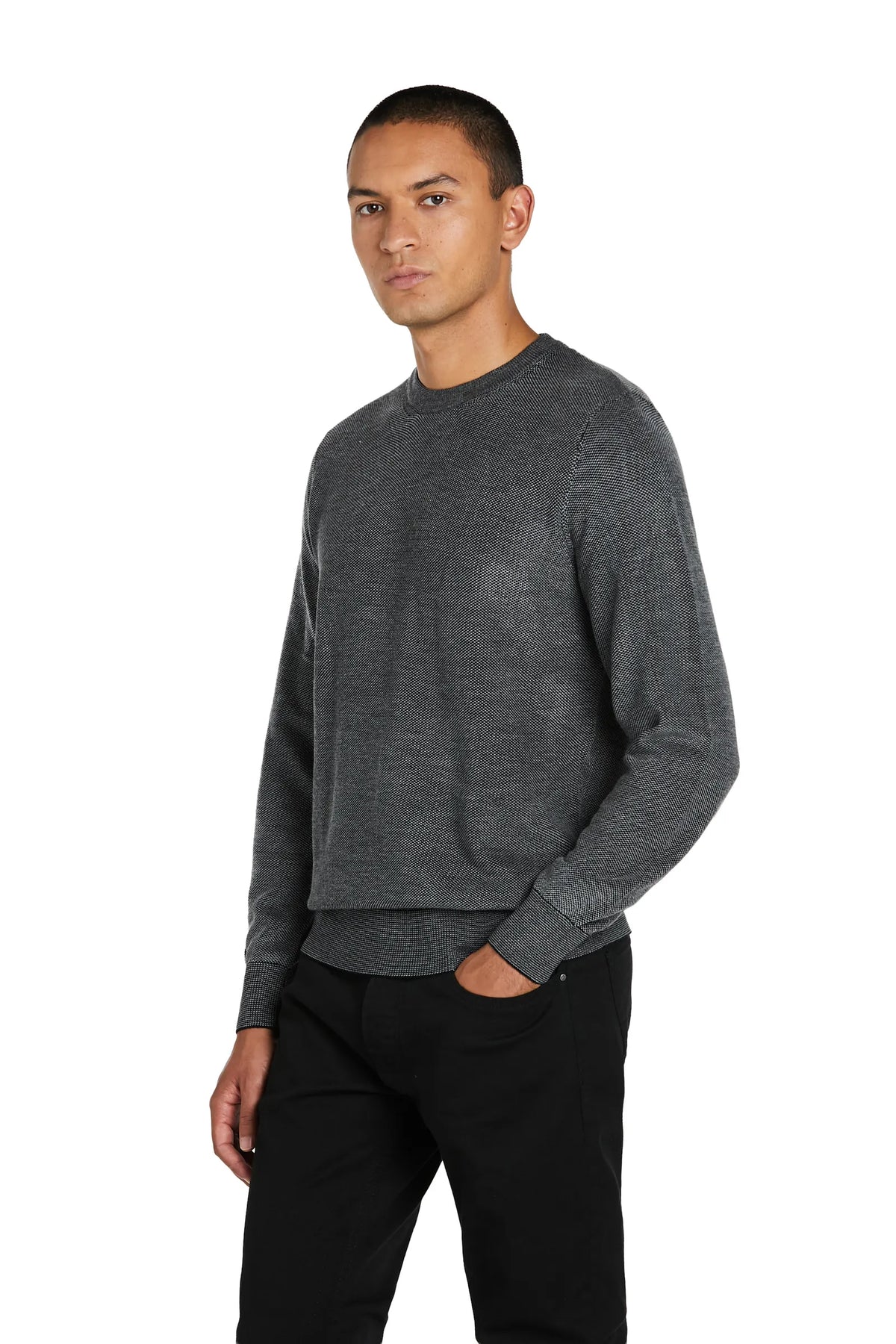 Maglione Misto Lana #colore_nero