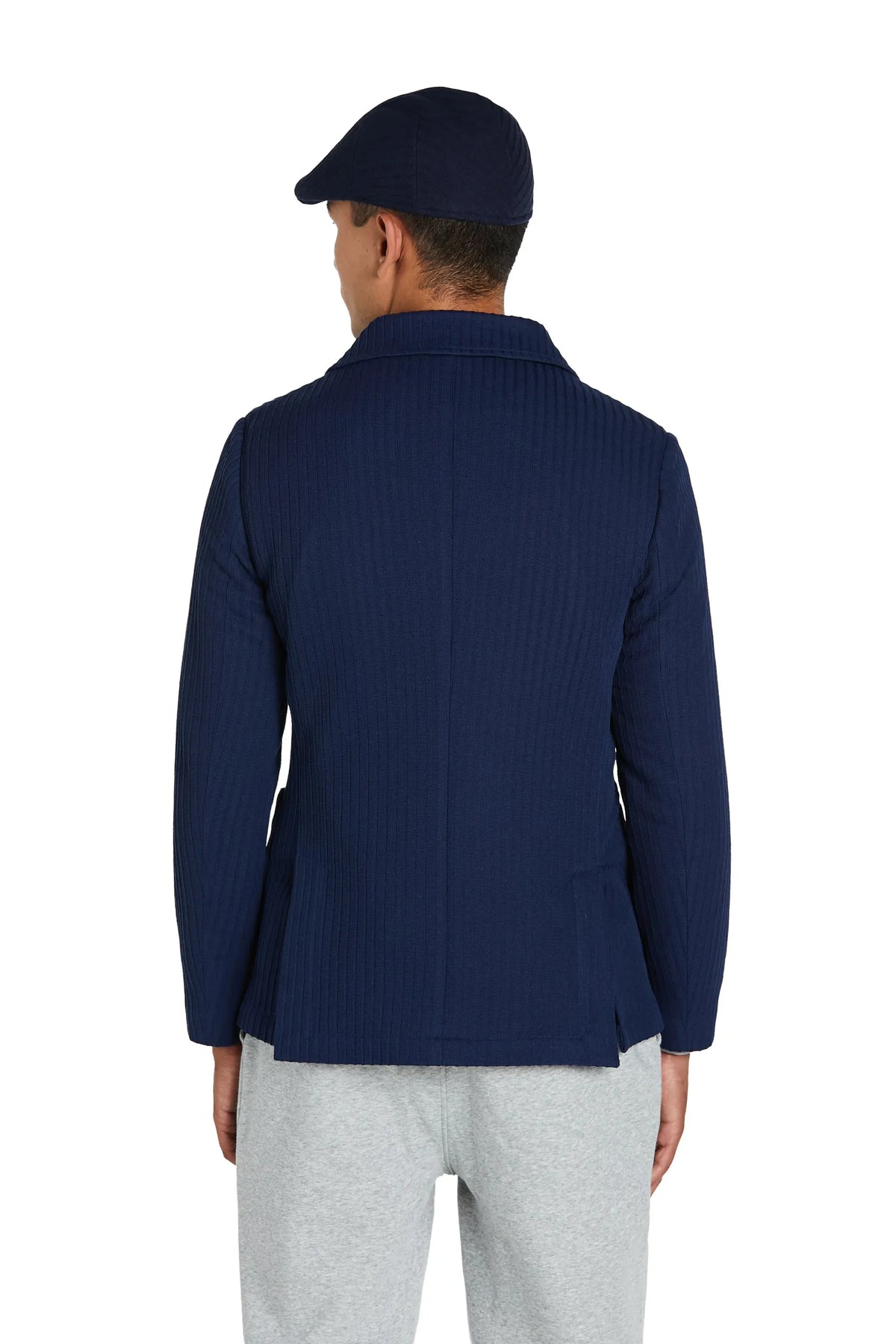 Giacca in Maglia #colore_blu