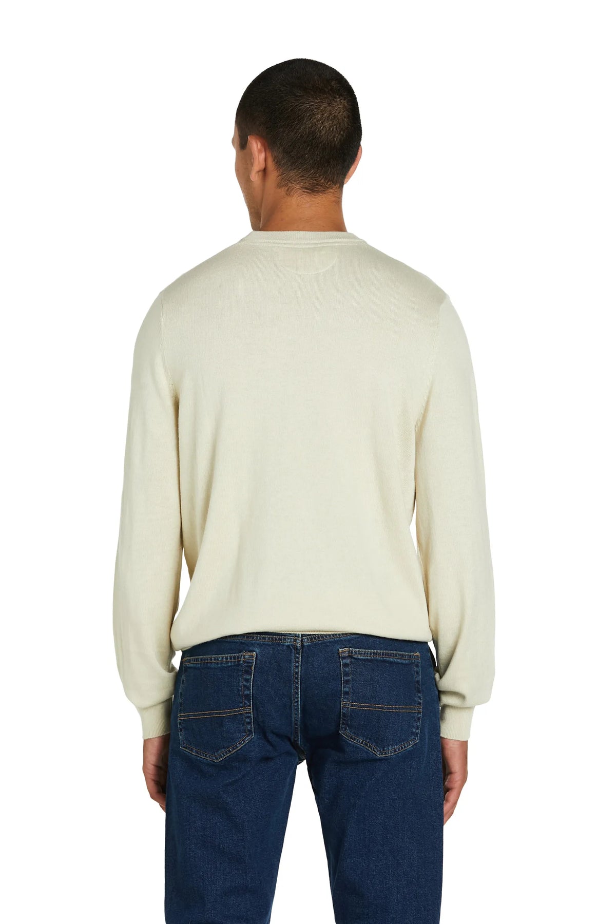 Maglia Girocollo cashmere #colore_crema