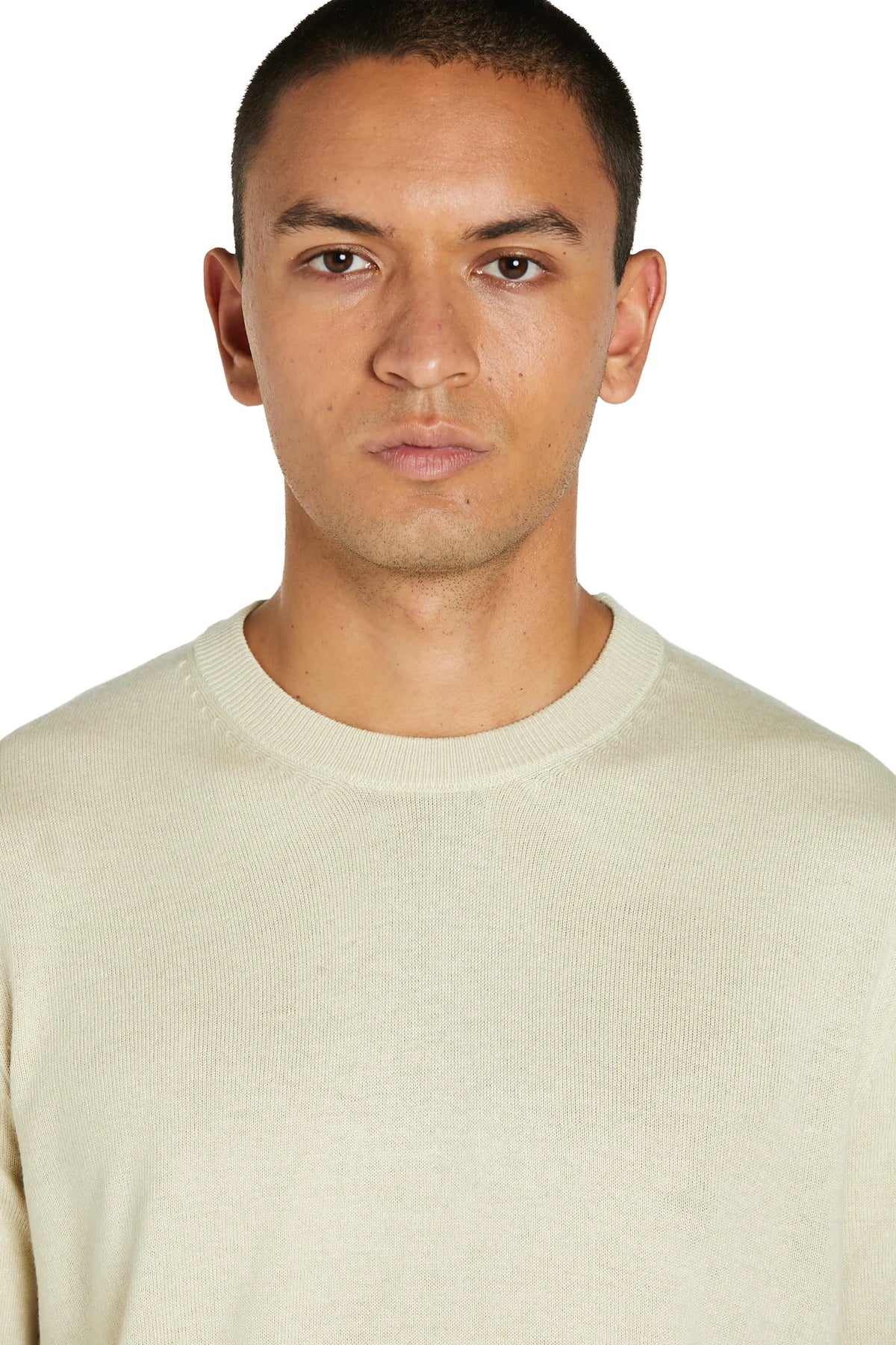 Maglia Girocollo cashmere #colore_crema