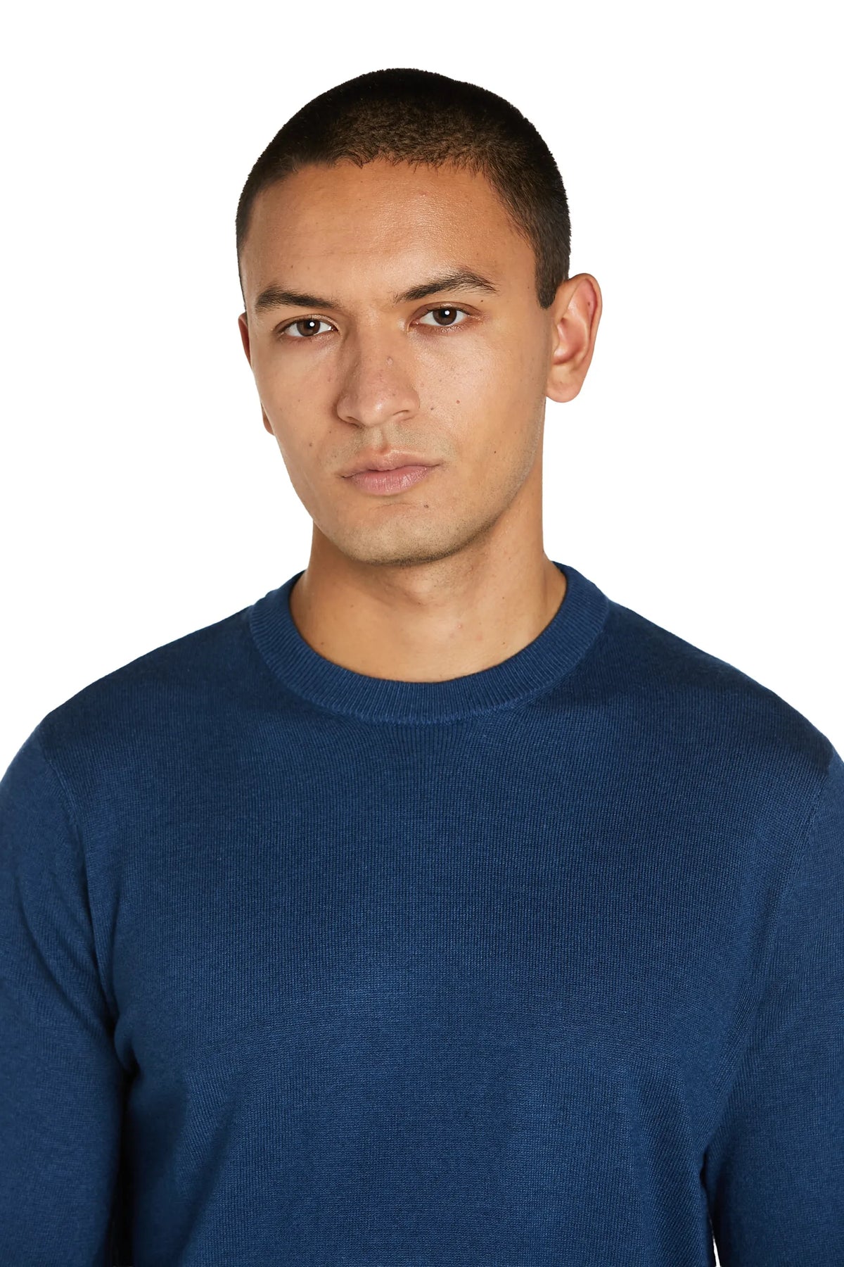 Maglia Girocollo cashmere #colore_indaco