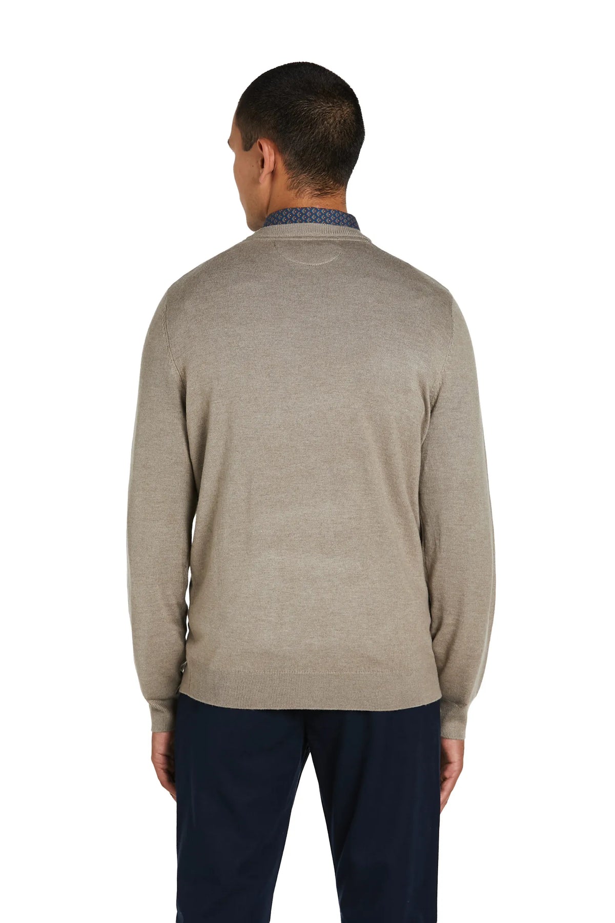 Maglia Girocollo cashmere #colore_pietra