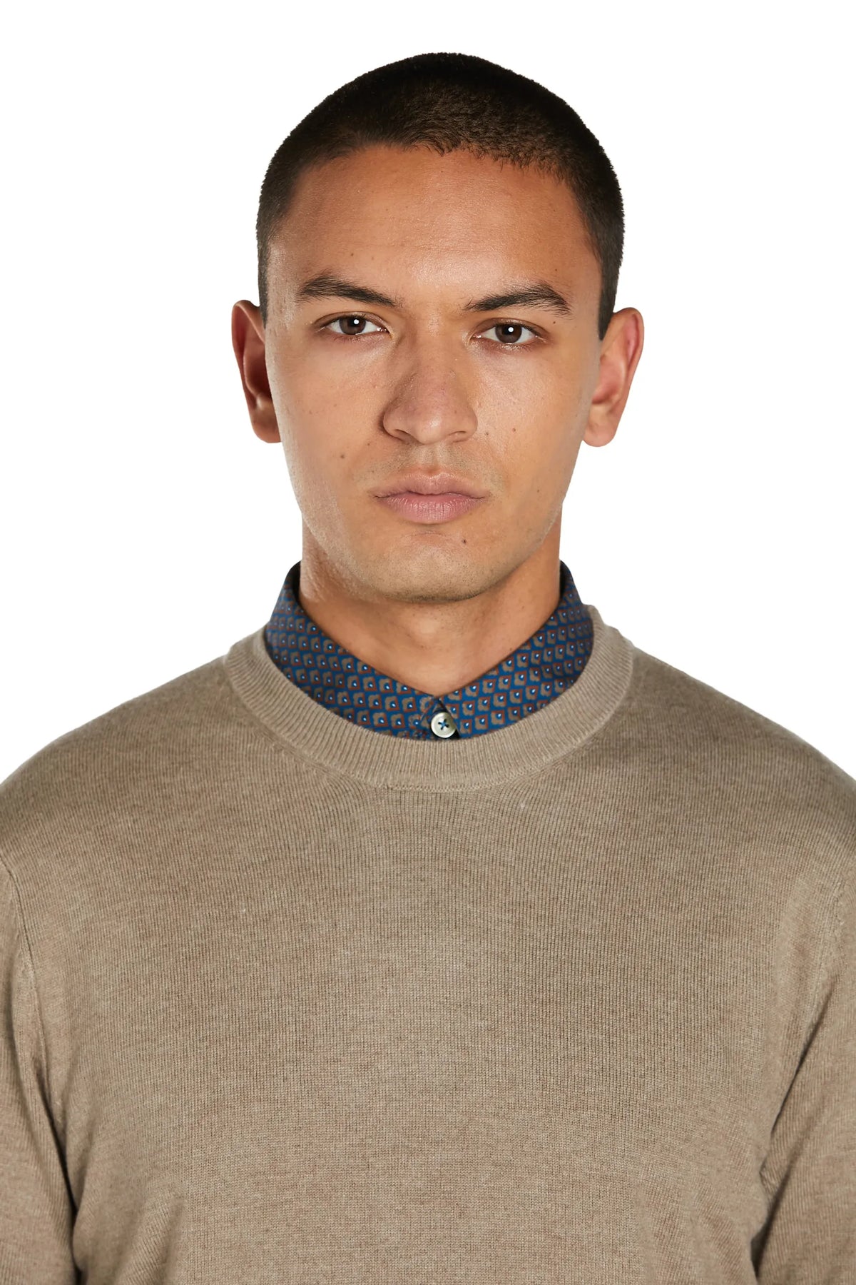 Maglia Girocollo cashmere #colore_pietra