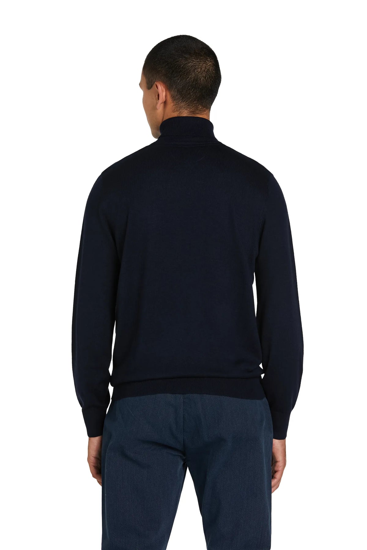 Maglione Dolcevita Basic #colore_blu