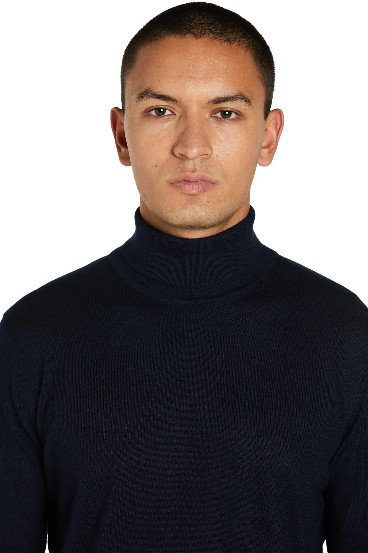 Maglione Dolcevita Basic #colore_blu