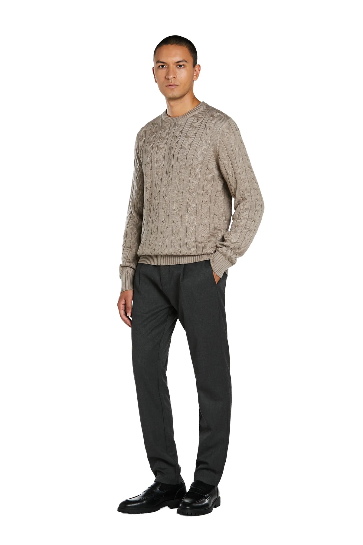 Maglione #colore_pietra