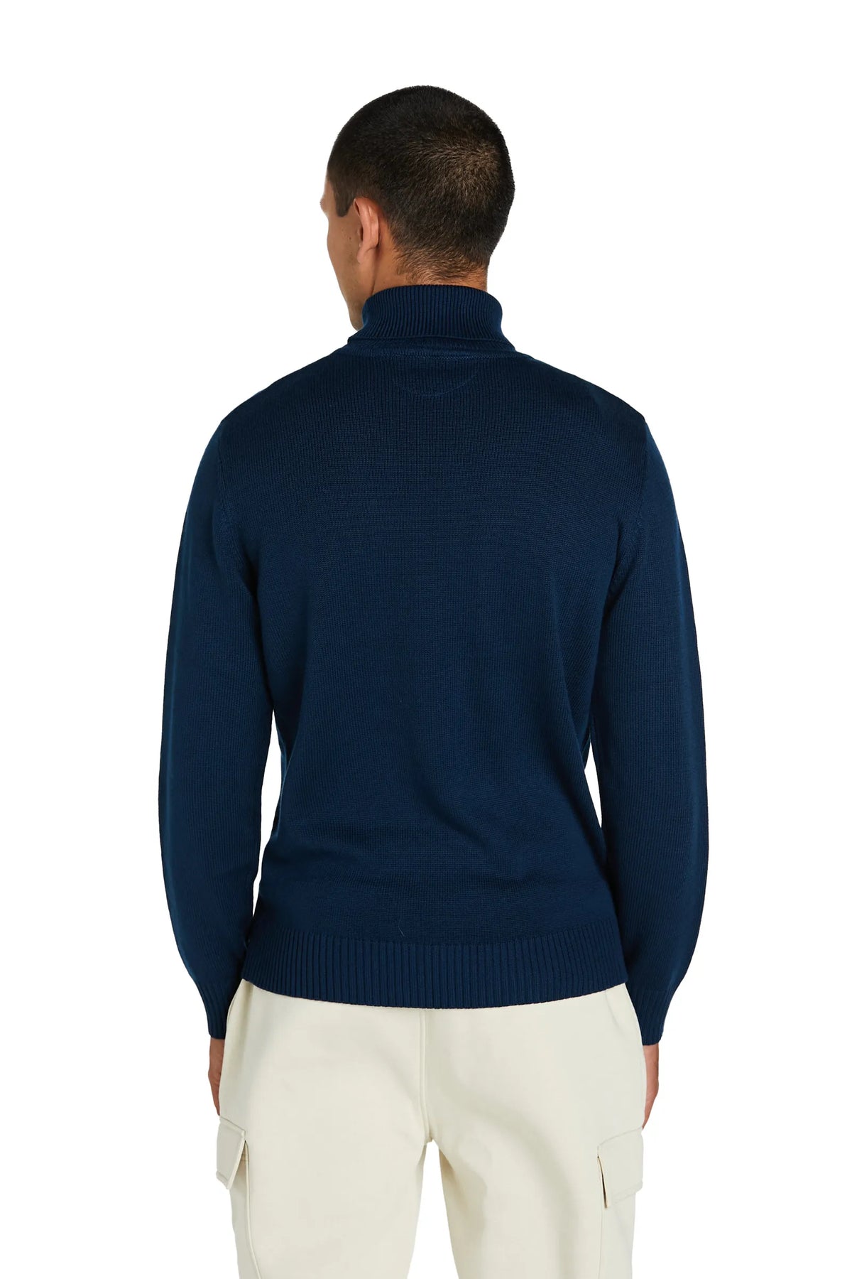 Maglione Dolcevita #colore_oceano