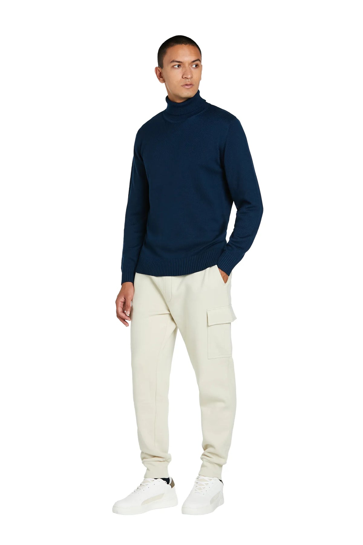 Maglione Dolcevita #colore_oceano