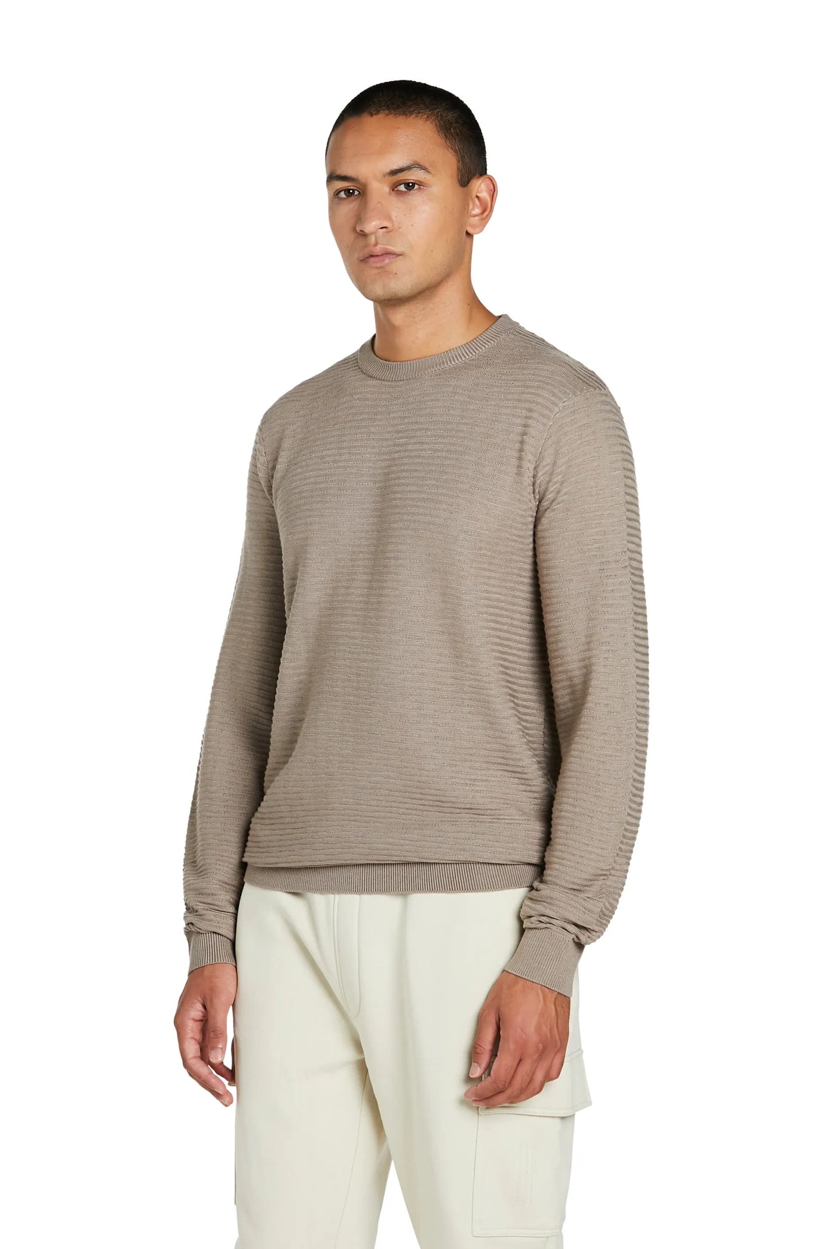 Maglione Girocollo #colore_pietra