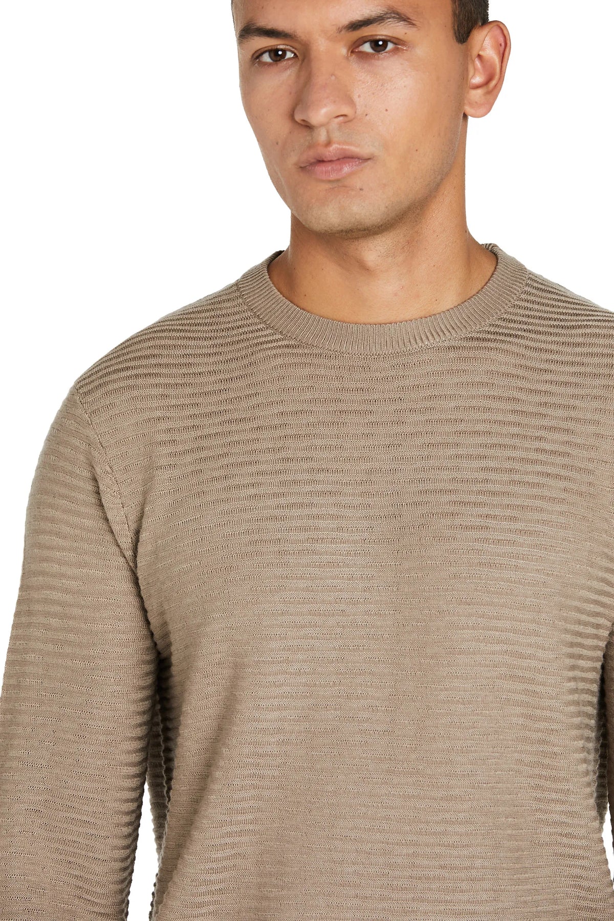 Maglione Girocollo #colore_pietra